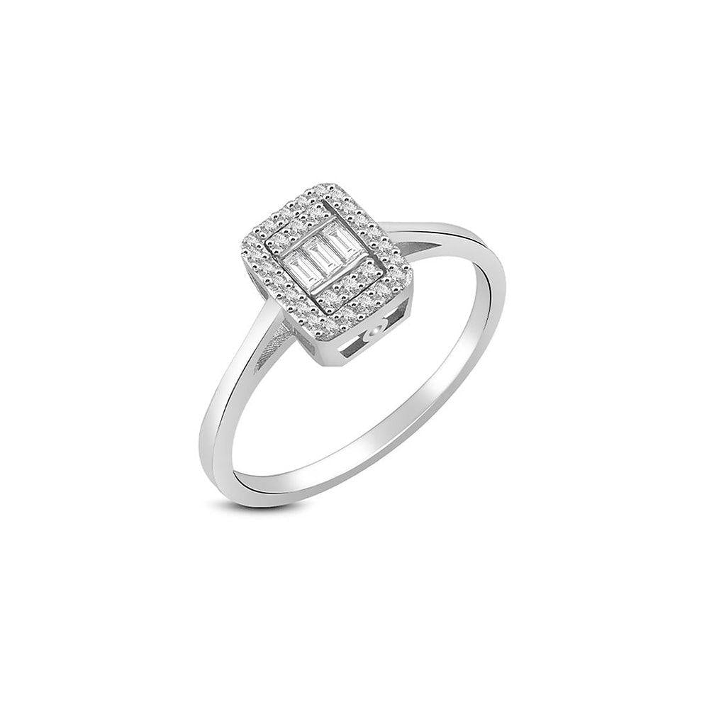 0.19 Carat Baguette Ring