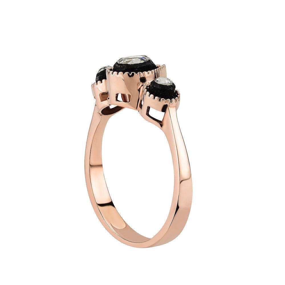 0.22 Carat Diamond Drop Ring