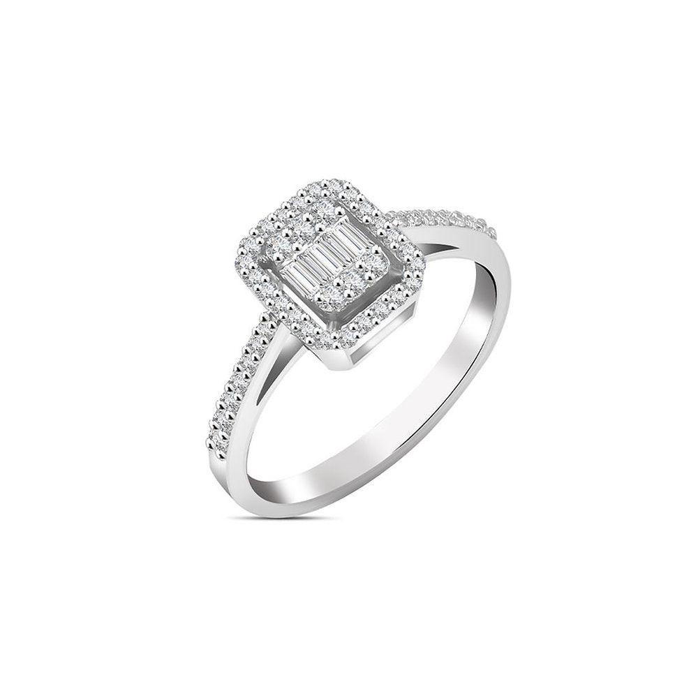 0.37 Carat Baguette Ring