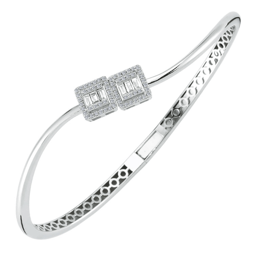 0.42 Carat Baguette Bracelet