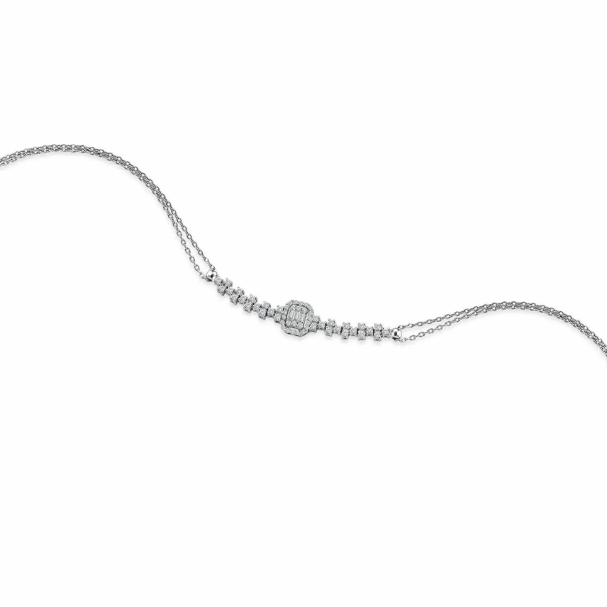 0.47 Carat Baguette Bracelet