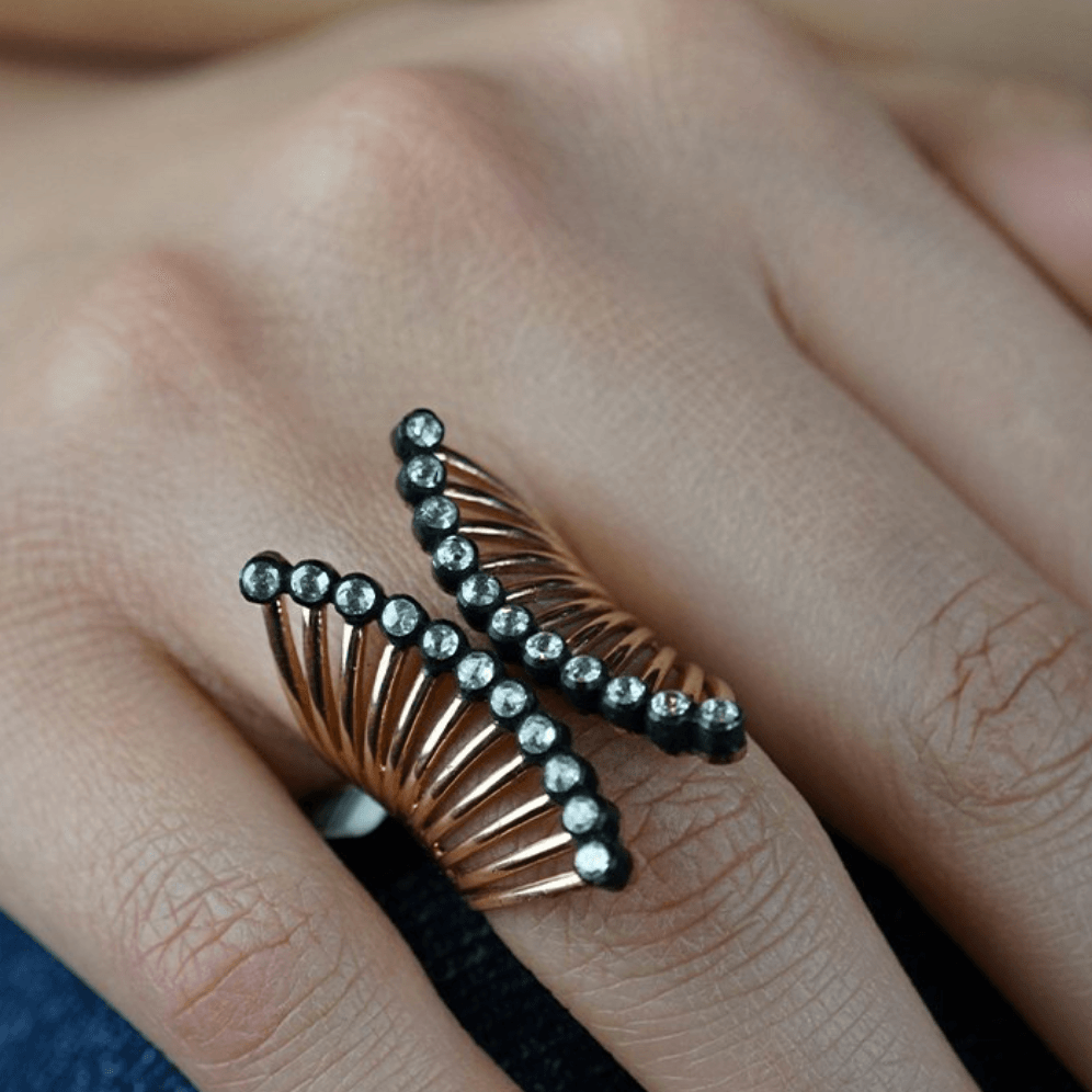 0.52 Diamond Butterfly Ring