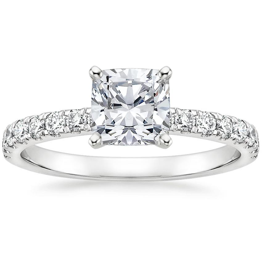 1.30 Carat Princess Diamond Solitaire Ring