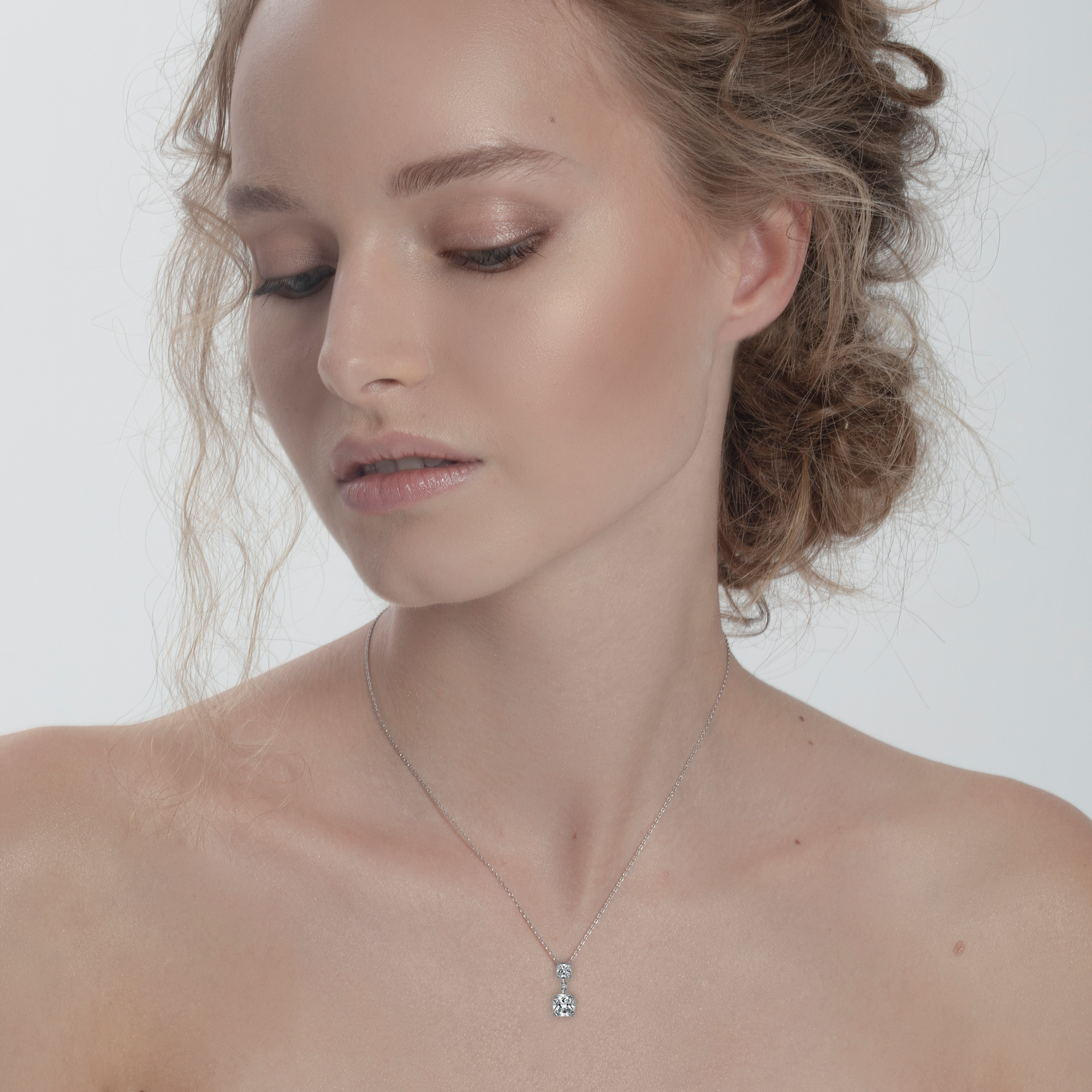 1.5 CARAT DIAMOND HYBRID GOLD NECKLACE SUPER OFFER PRICE