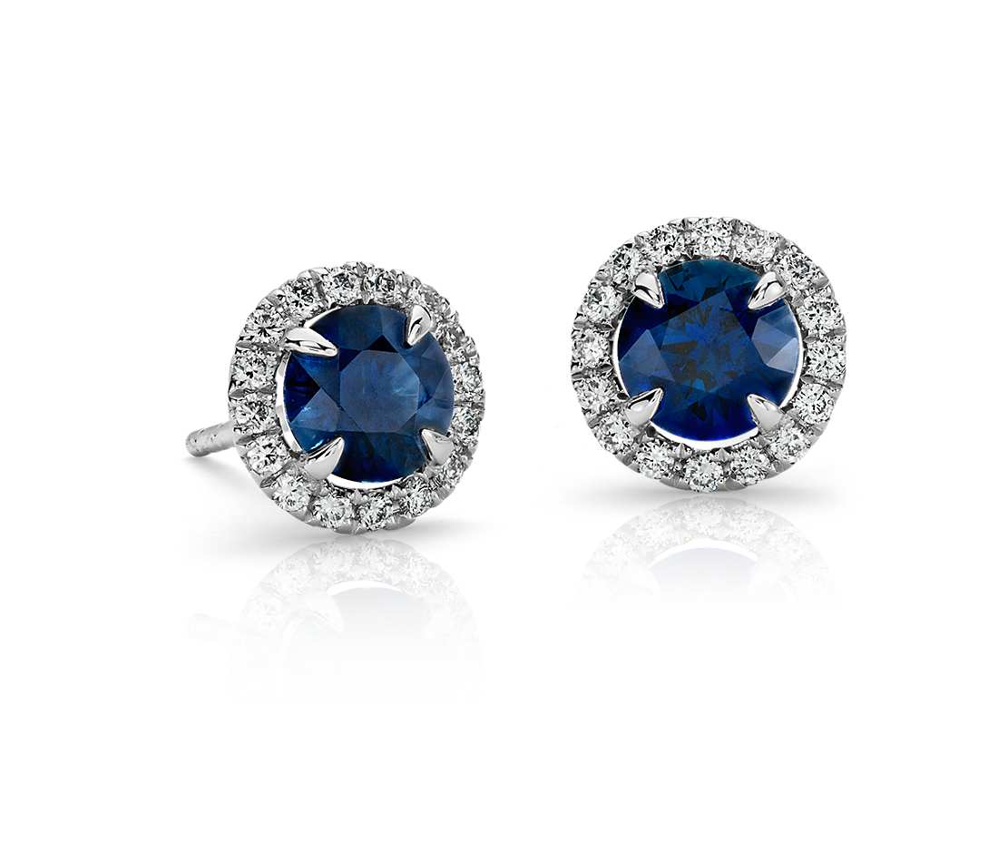1.7 Carat Diamond Ruby Earring