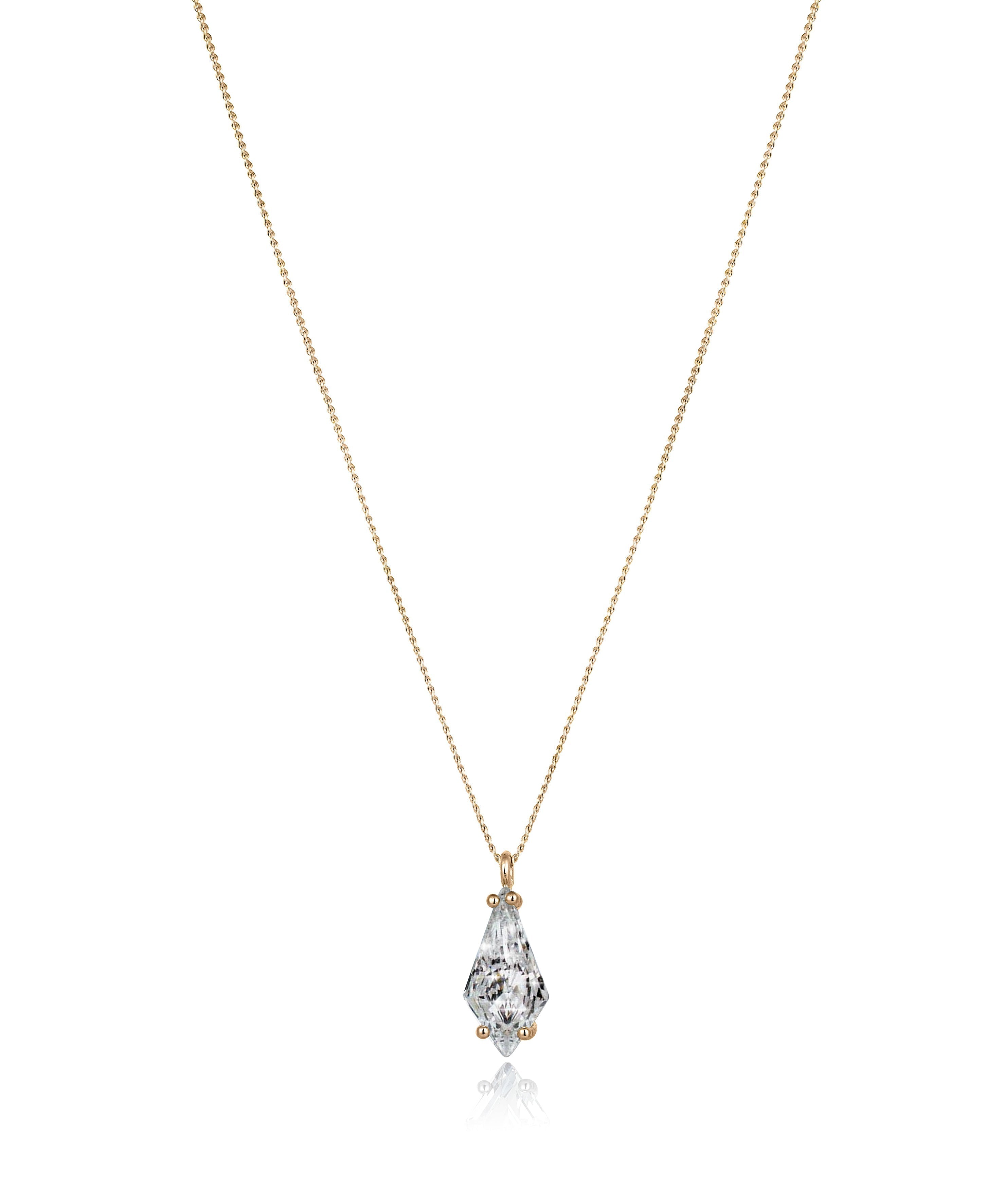 1 Carat Noble Diamond Hybrid Gold Necklace Super Offer Price