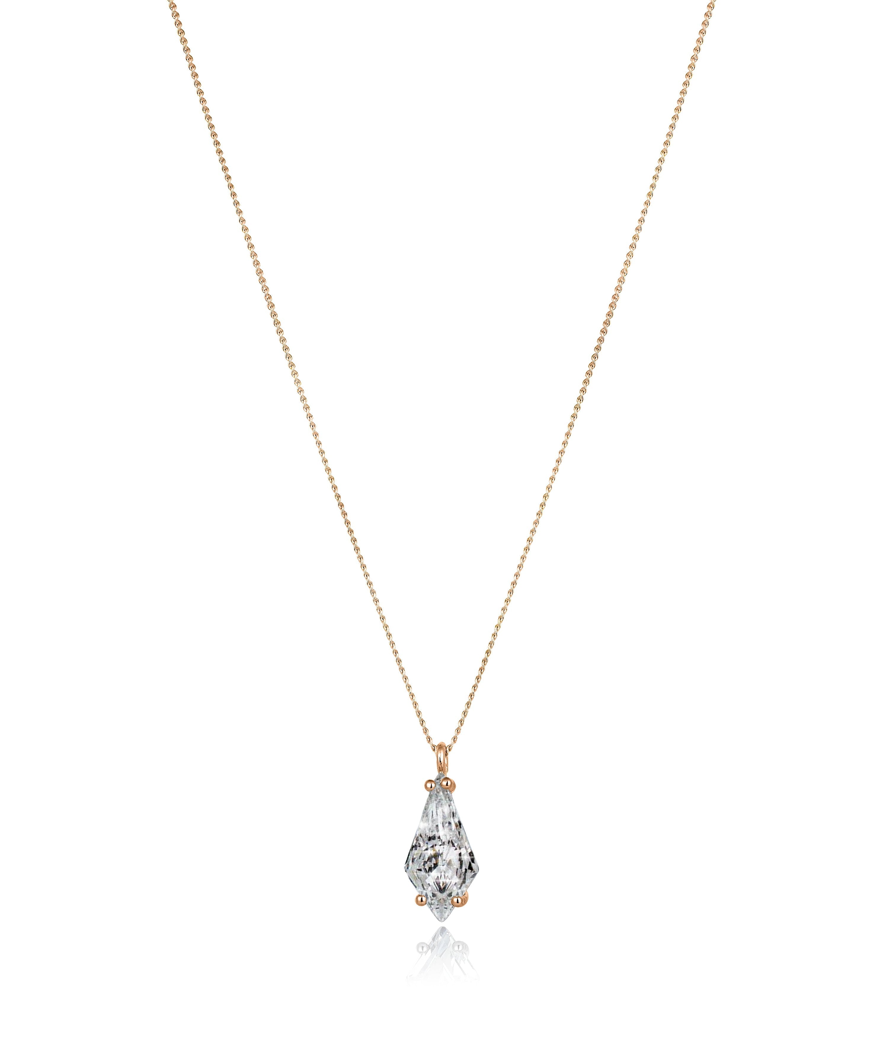 1 Carat Noble Diamond Hybrid Gold Necklace Super Offer Price