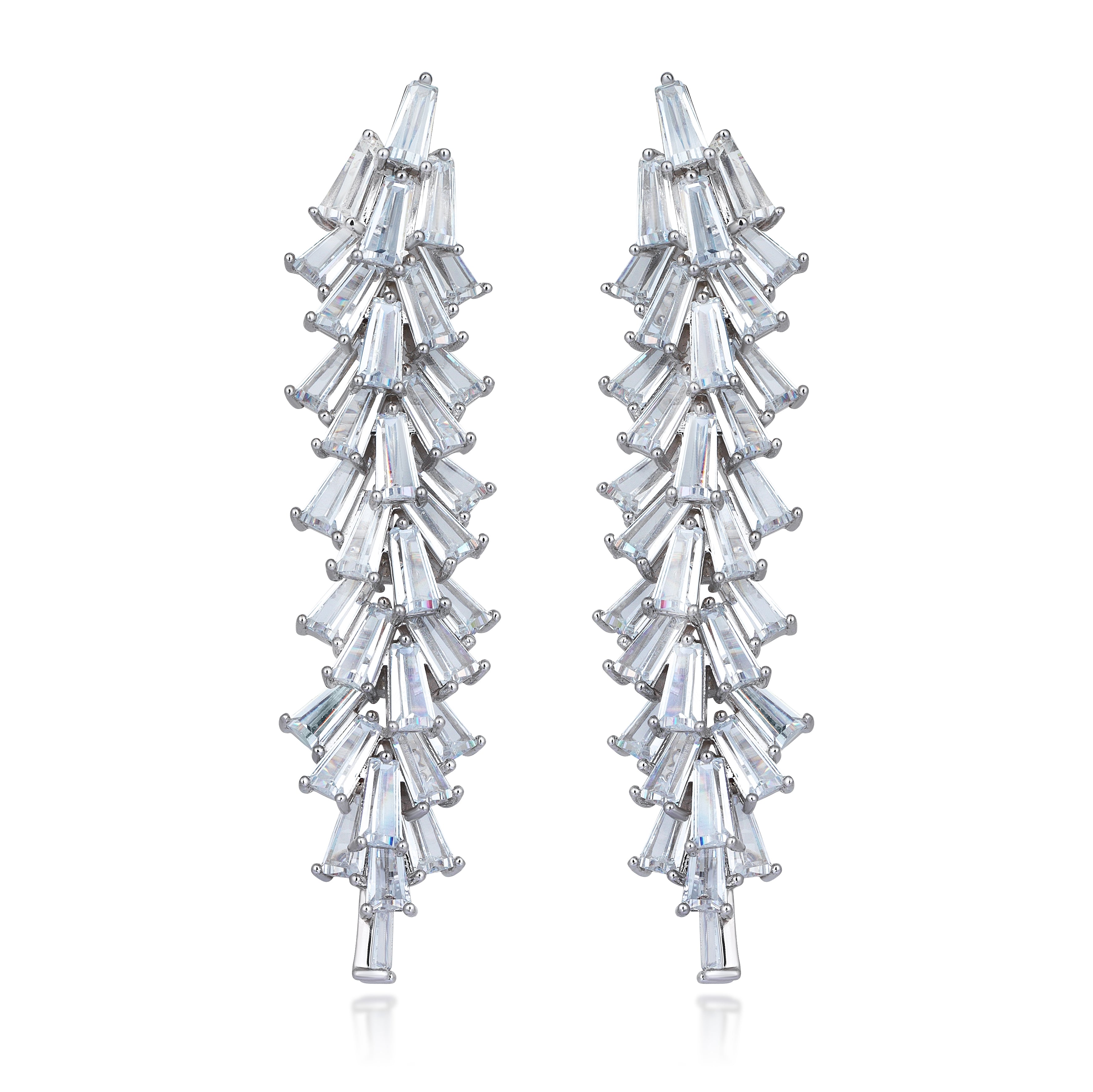 11 Carat Diamond Hybrid Gold Earring