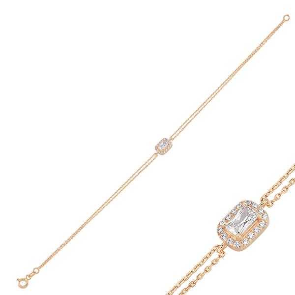 14 Carat Baguette Bracelet