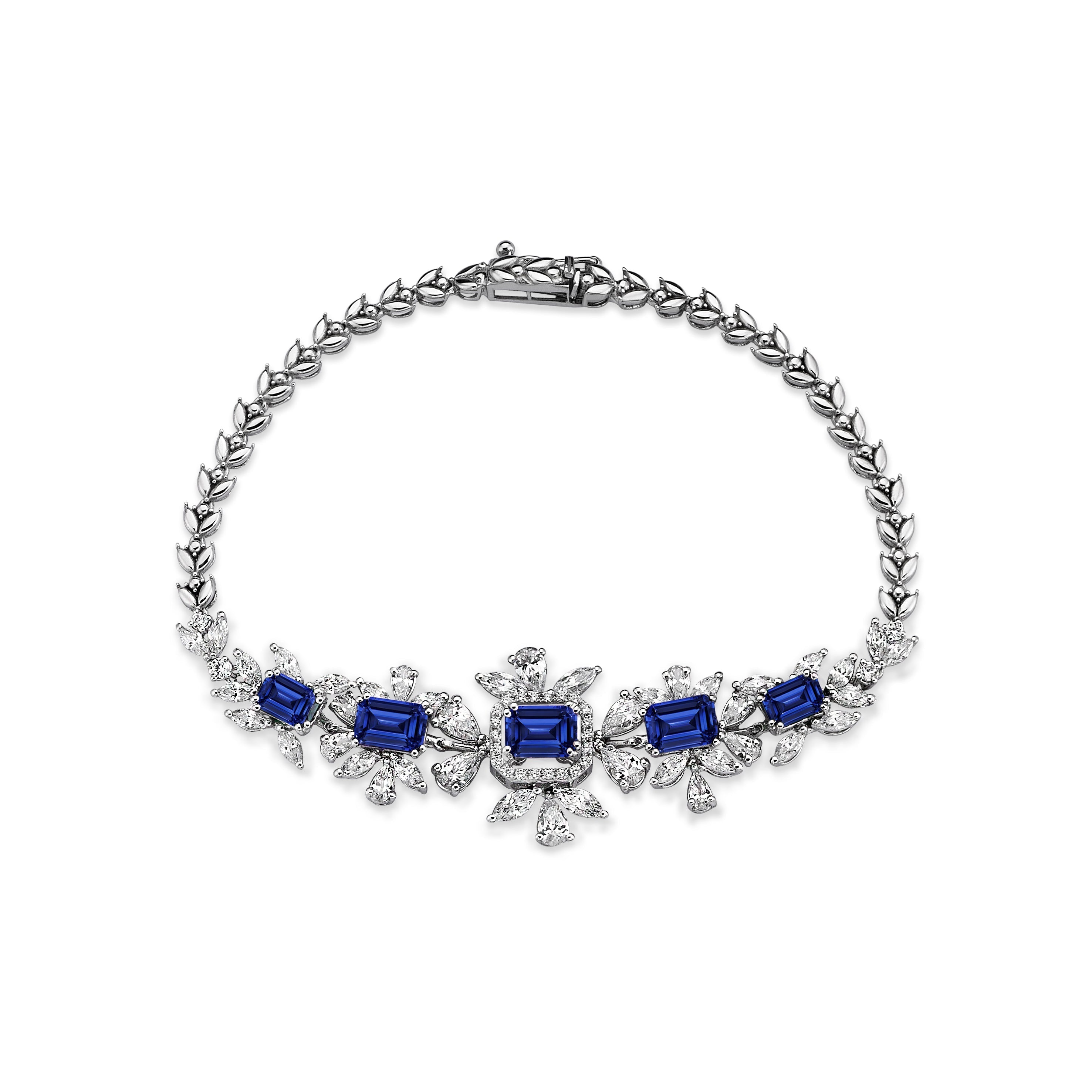 10 Carat Diamond Hybrid Gold Bracelet