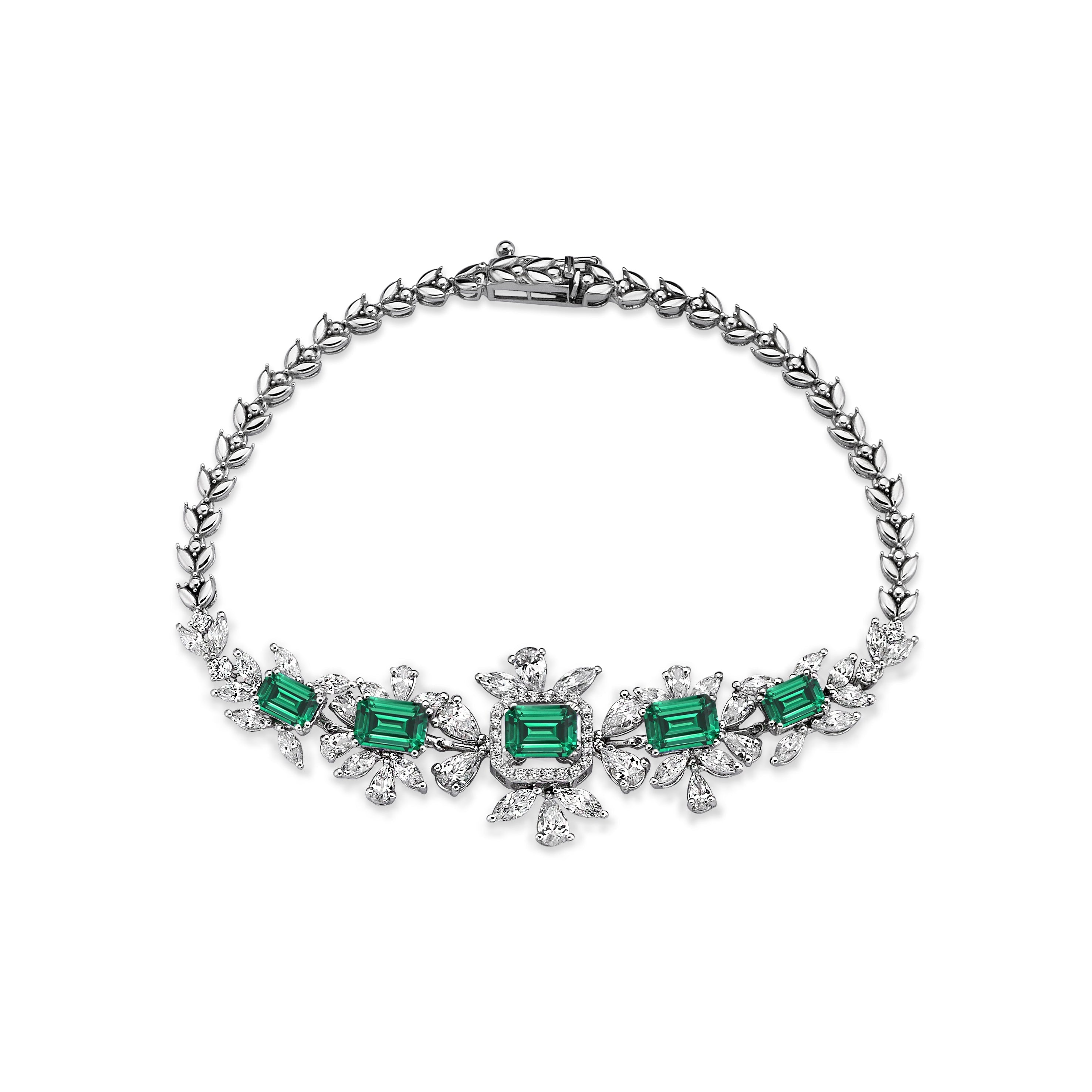 10 Carat Diamond Hybrid Gold Bracelet