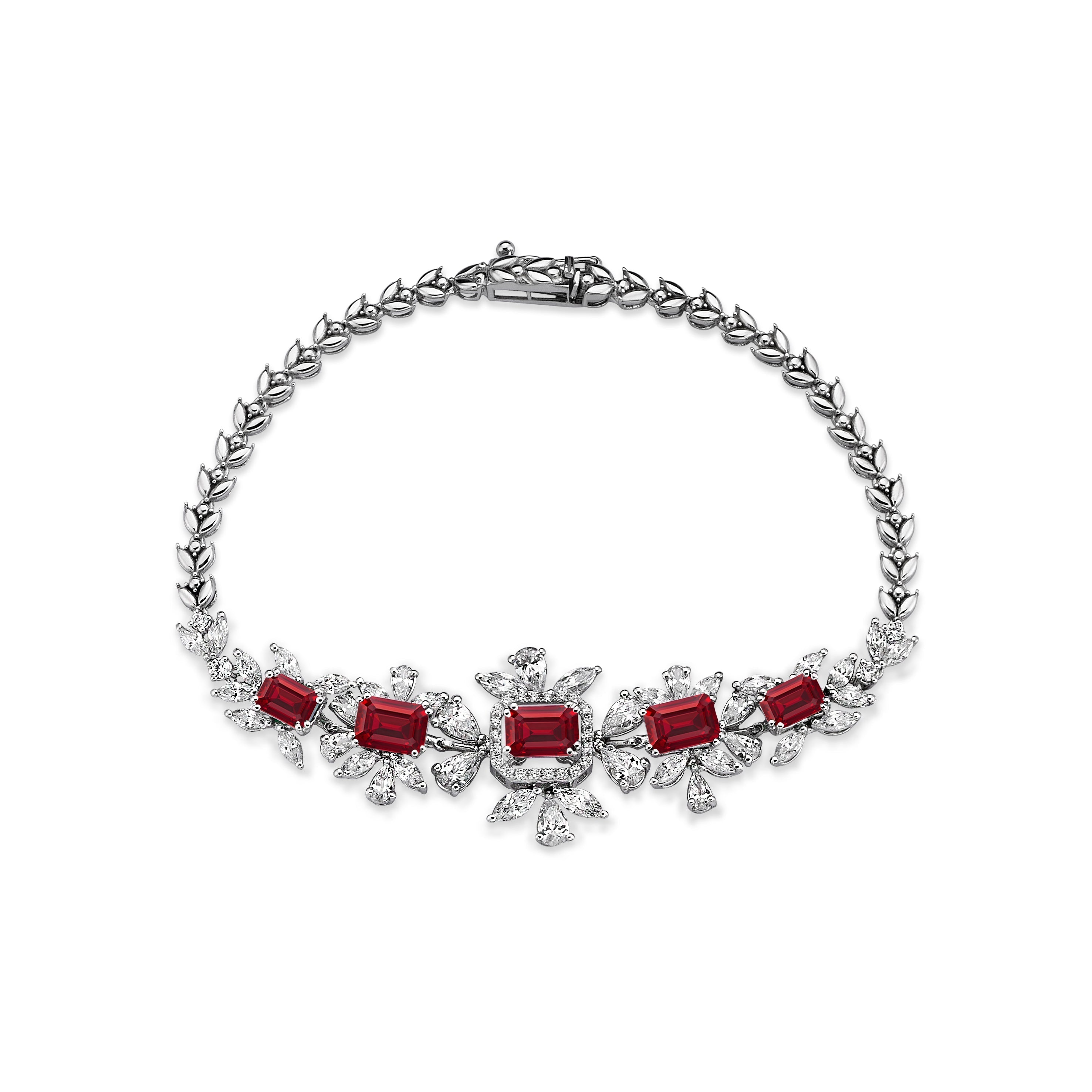 10 Carat Diamond Hybrid Gold Bracelet