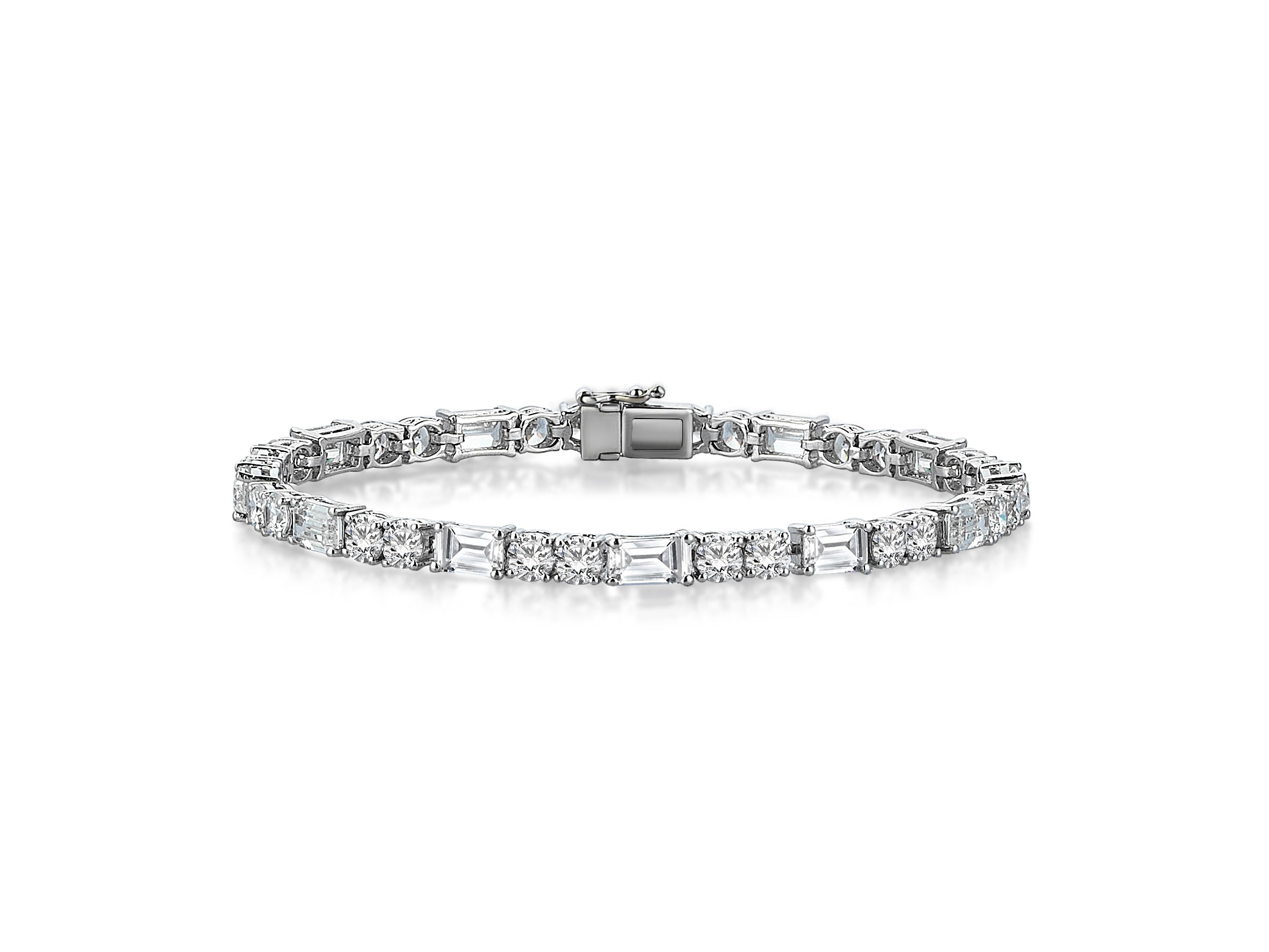 15 Carat Diamond Hybrid Gold Bracelet