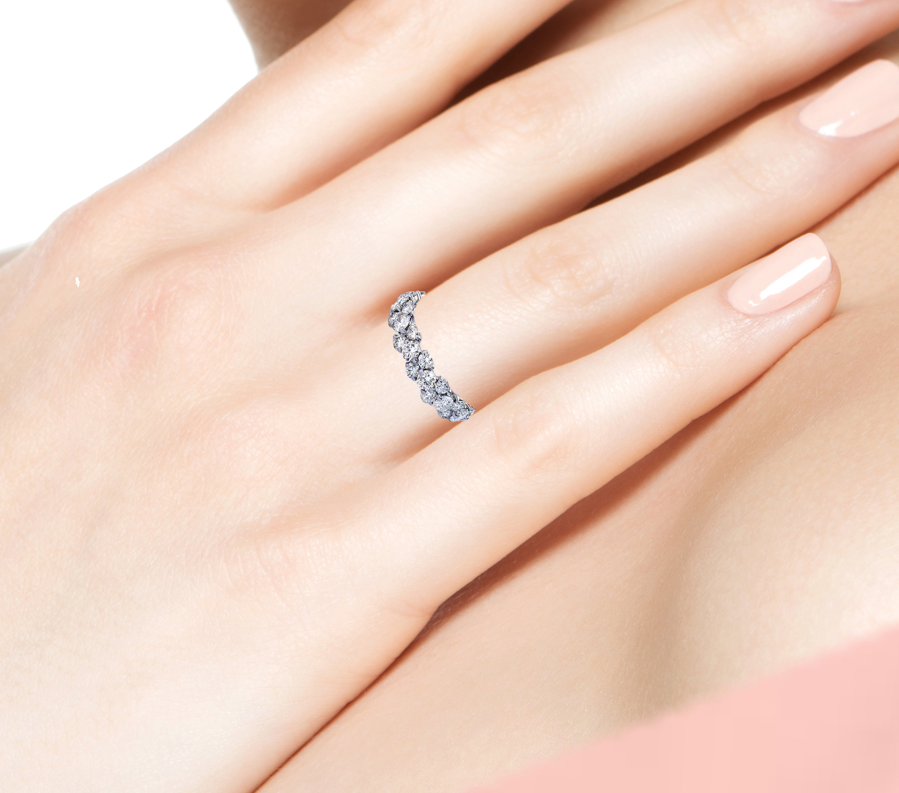 2 Carat Diamond Eternity Band Ring