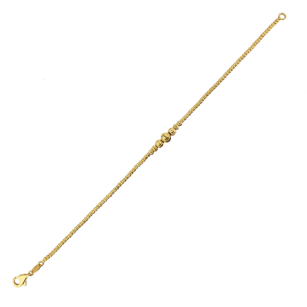22 Carat Gold Dorika Ball Bracelet
