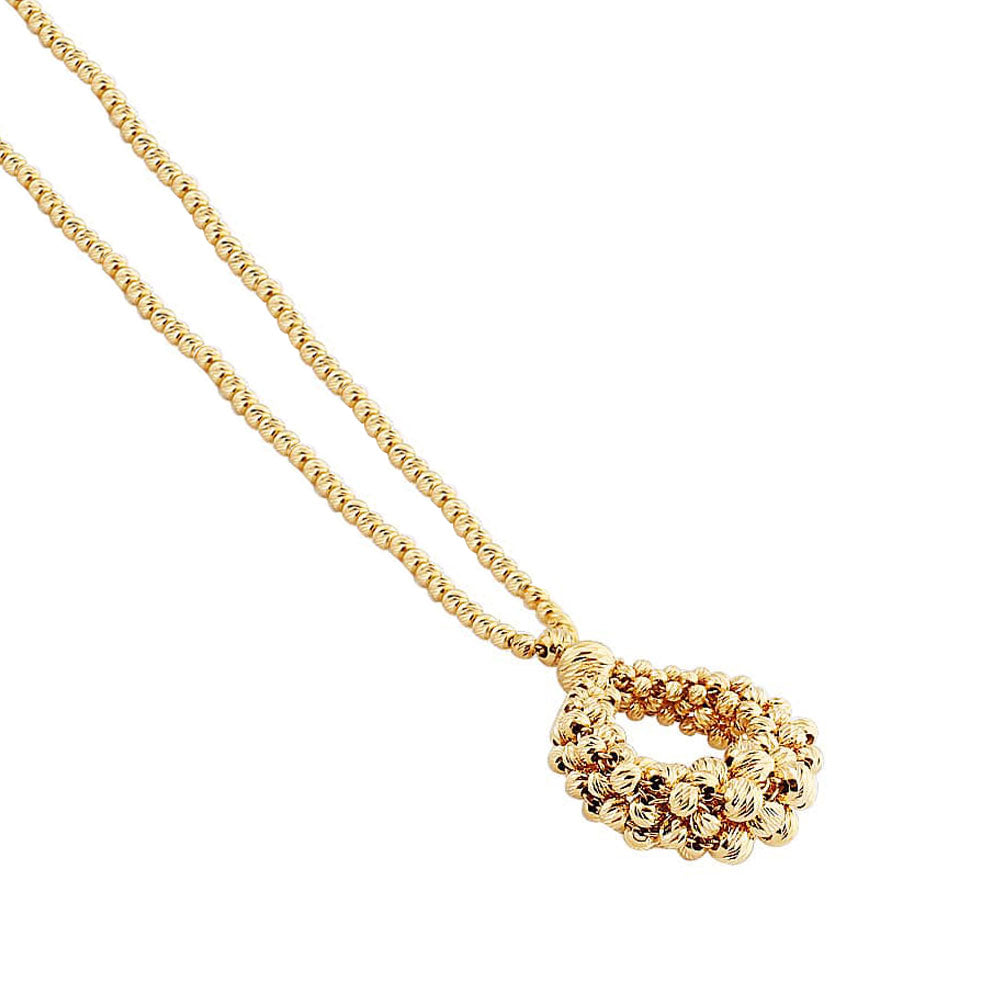 22 Carat Special Design Dorika Ball Necklace