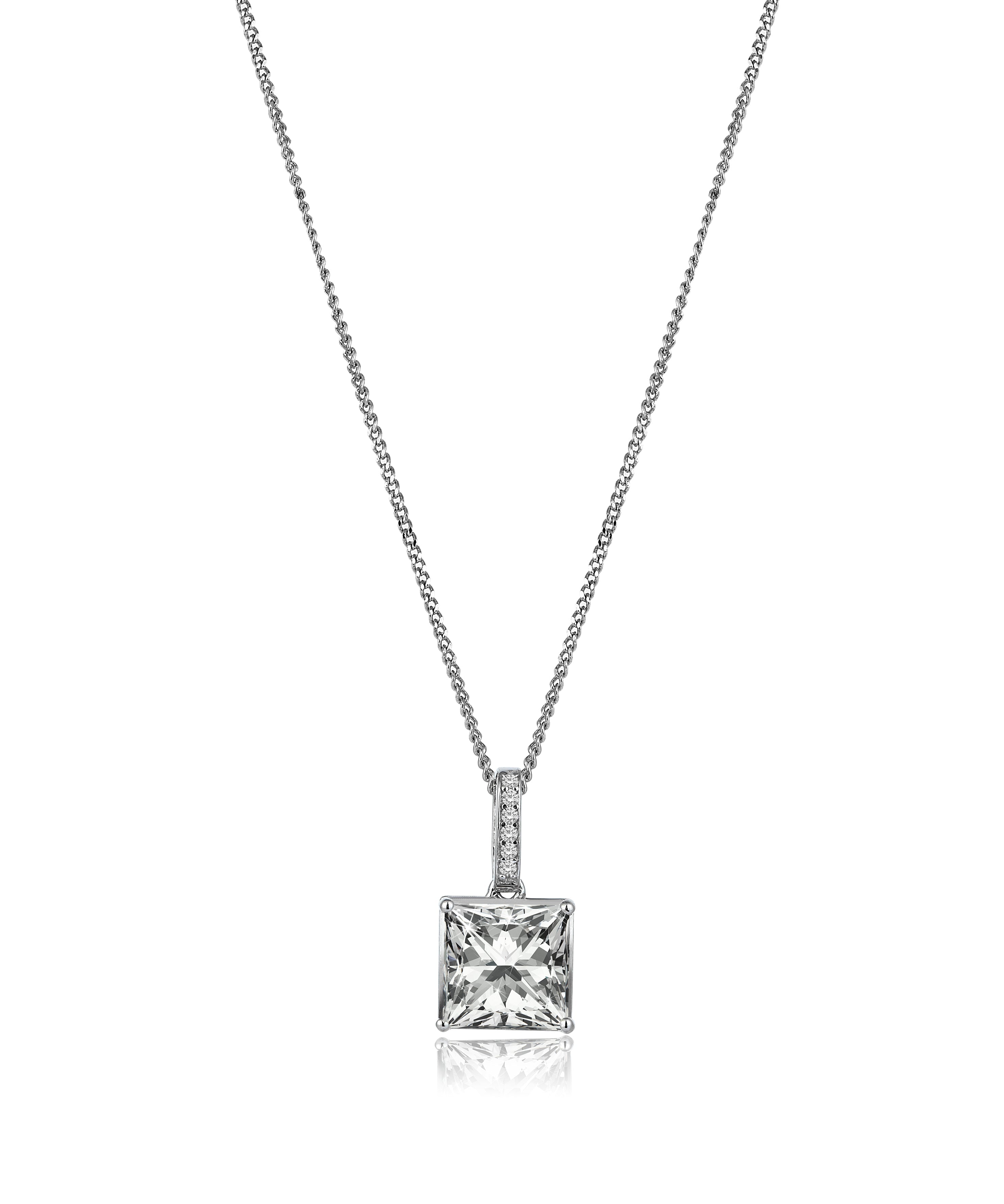 3 Carat Diamond Hybrid Gold Necklace Super Offer Price