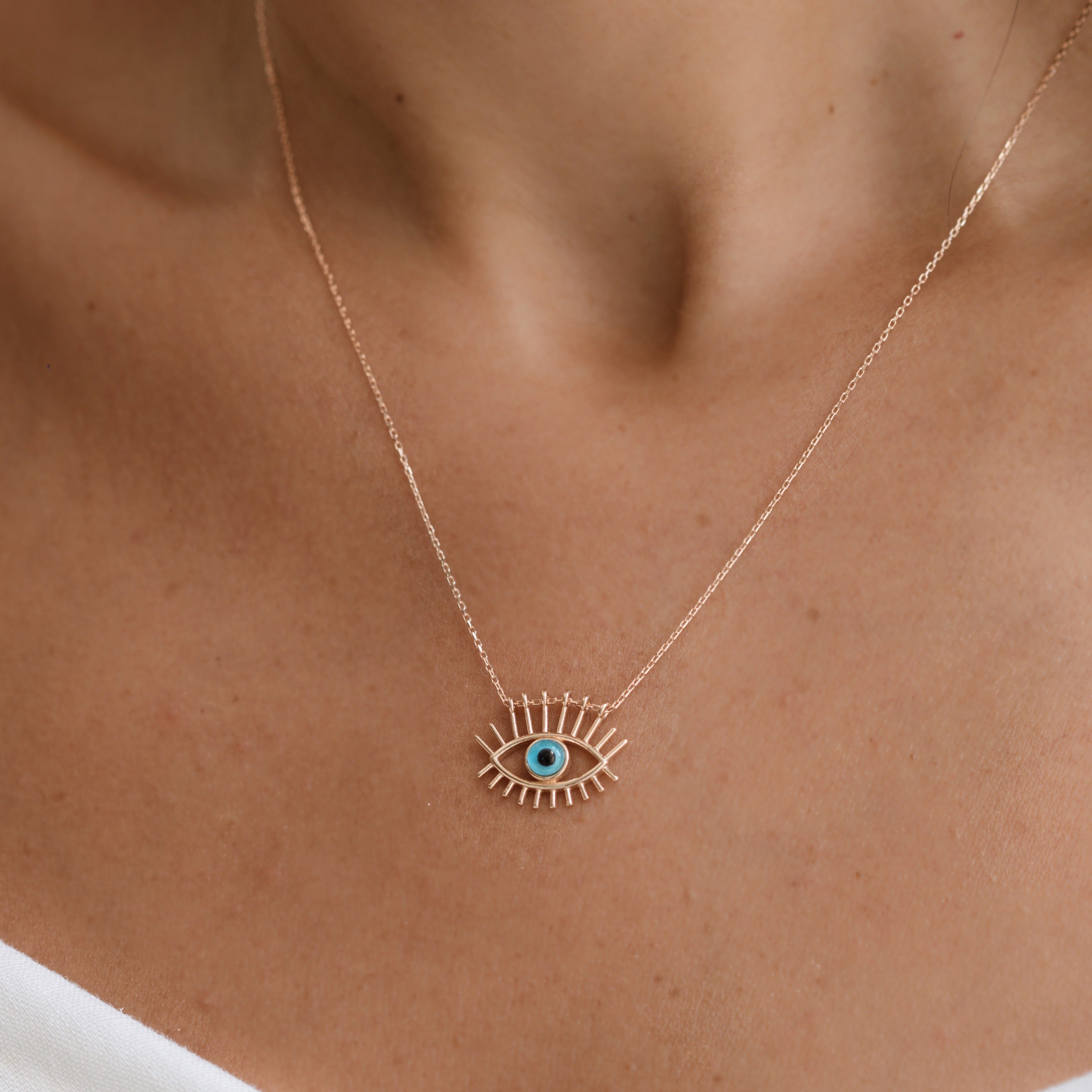 Eyelash Necklace