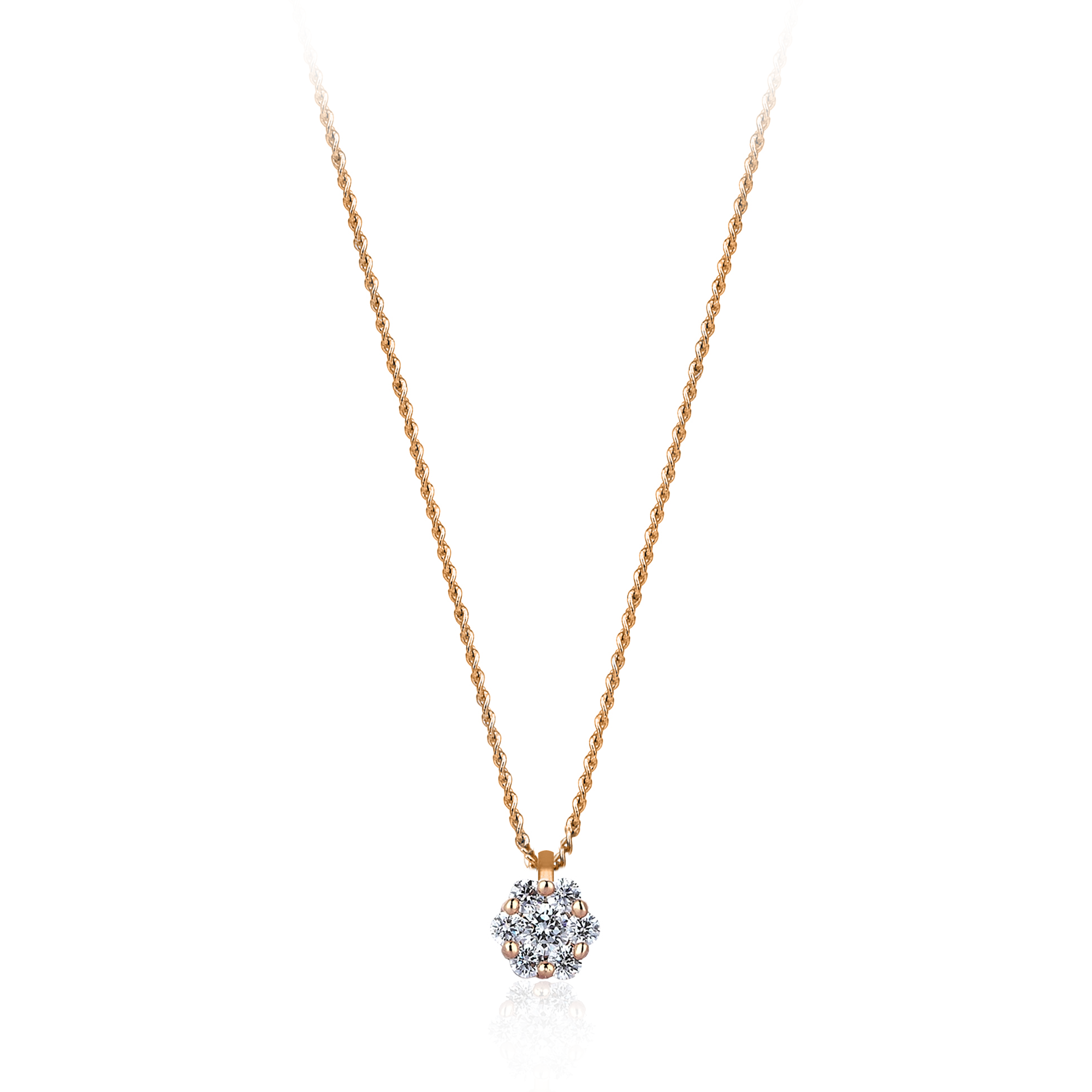 0.40 CART DIAMOND HYBRID CORONET NECKLACE SUPER OFFER PRICE