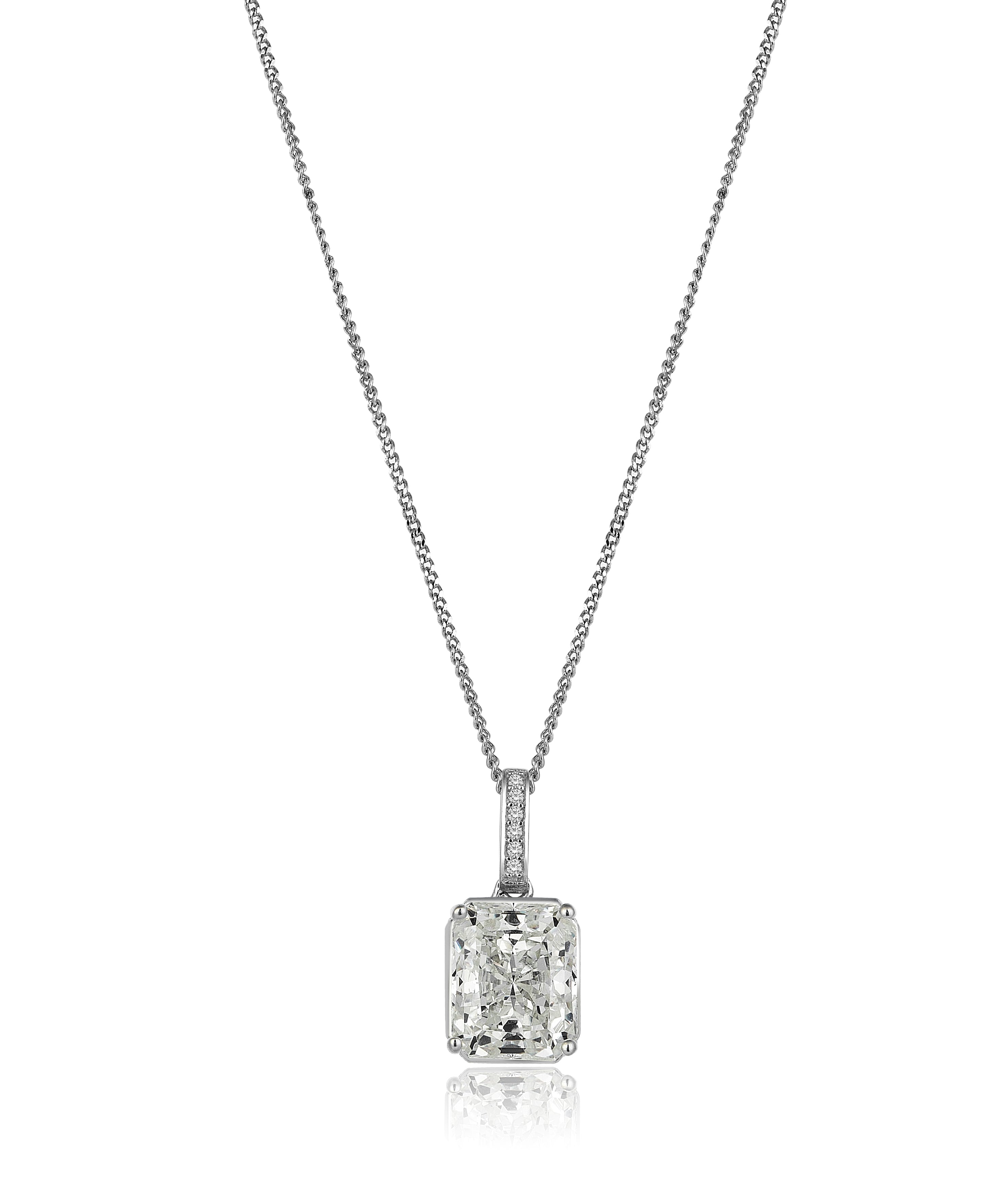 4 Carat Diamond Hybrid Gold Necklace Super Offer Price