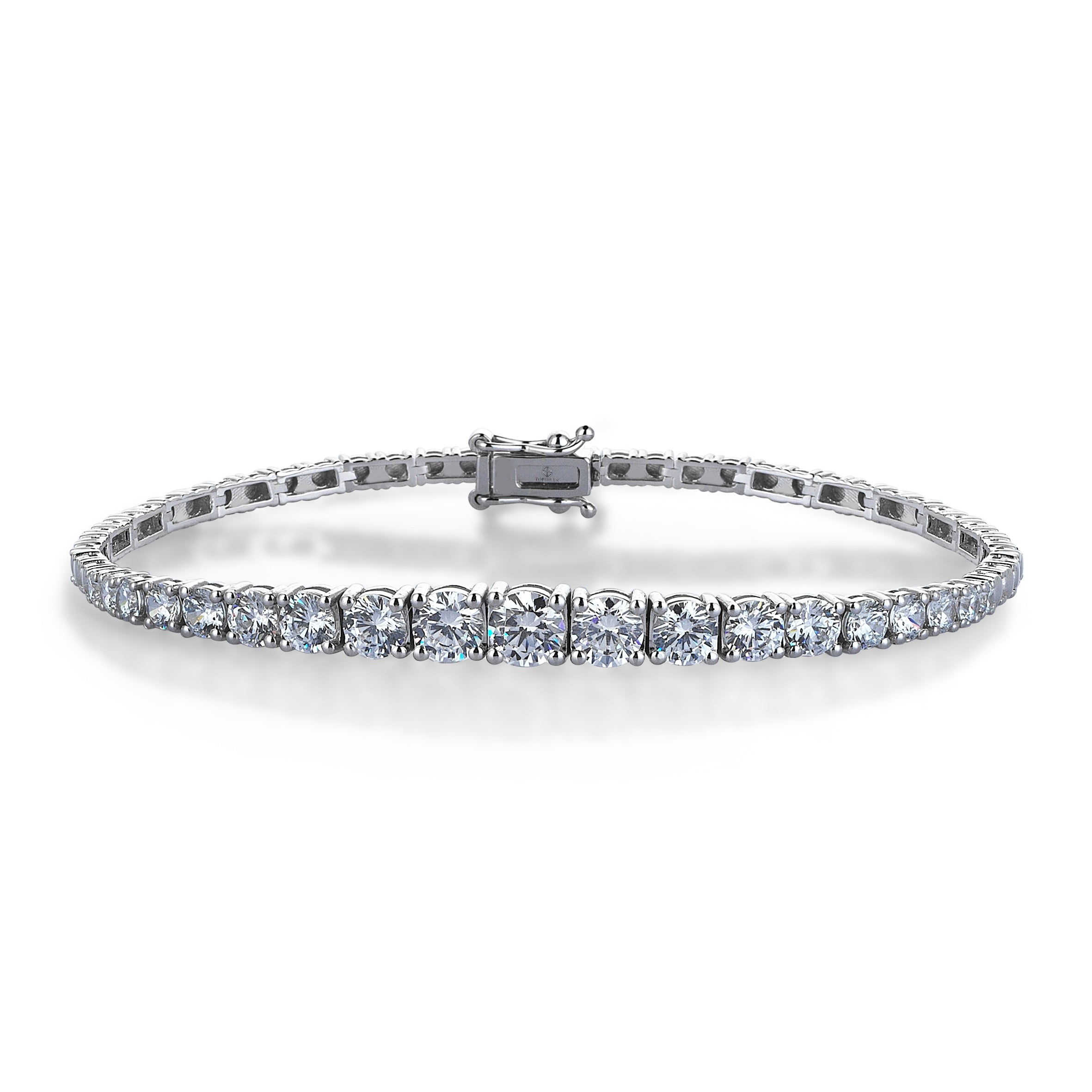 5 Carat Diamond Gold Bracelet