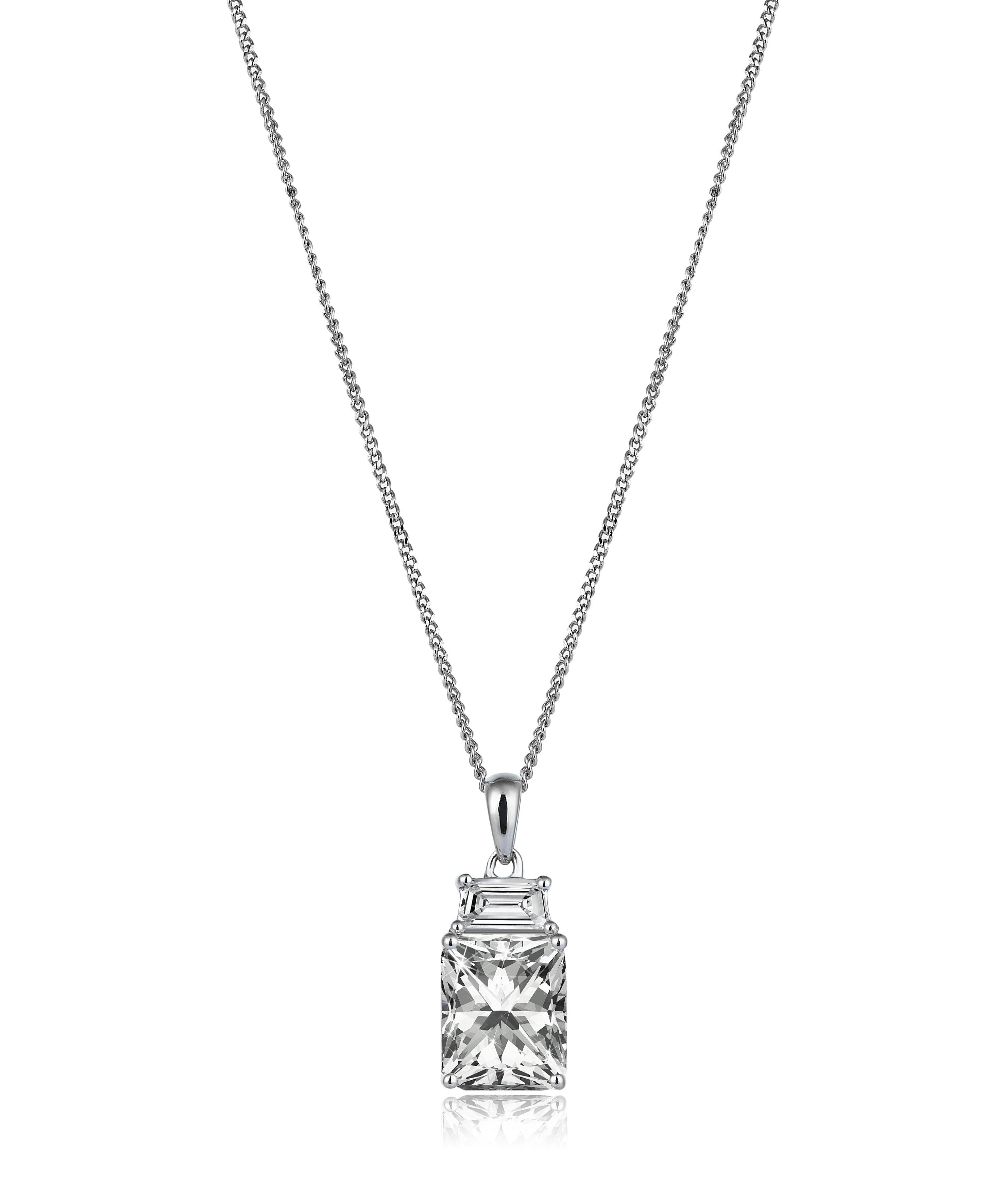 5 Carat Diamond Hybrid Gold Necklace