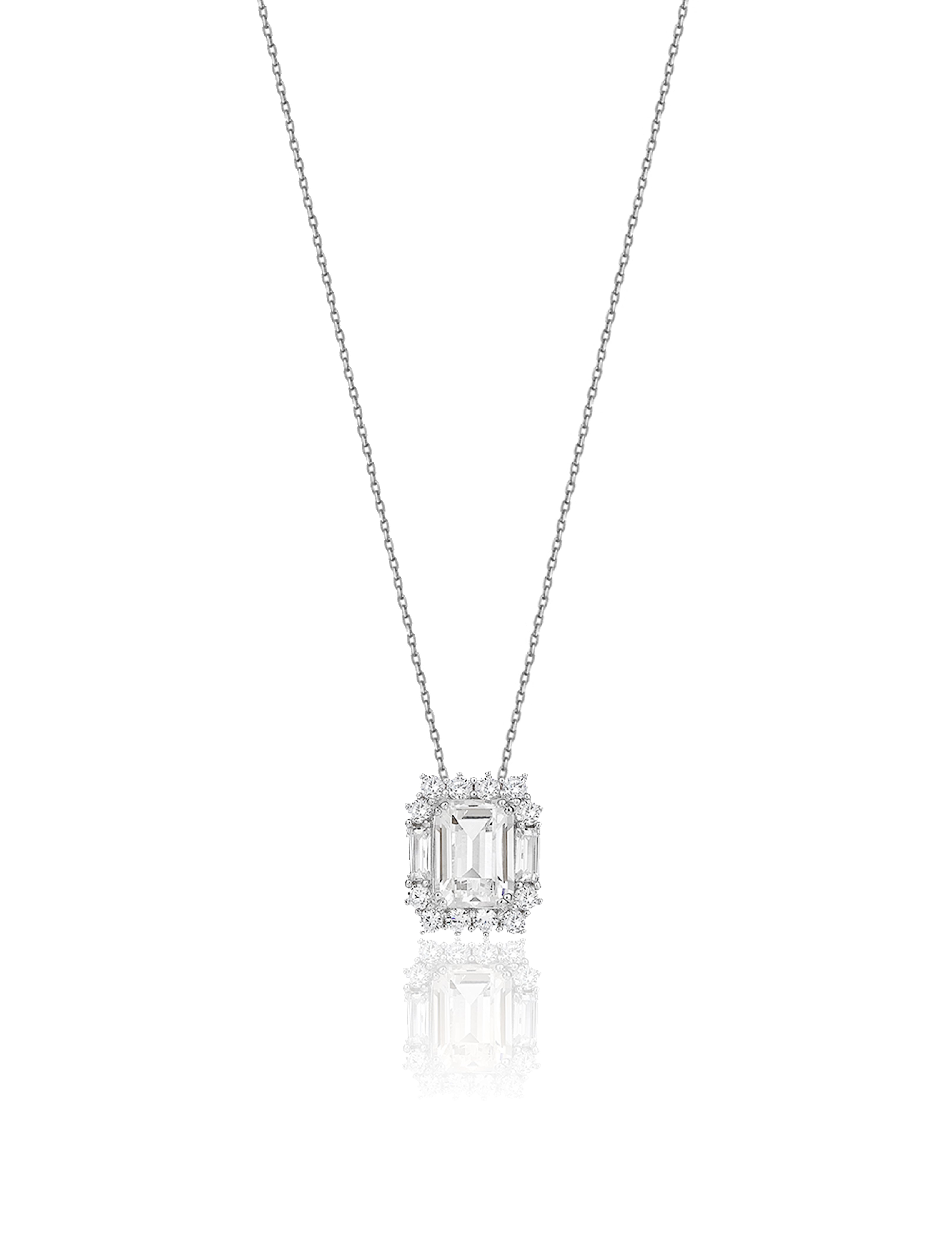 6 Carat Diamond Hybrid Gold Necklace