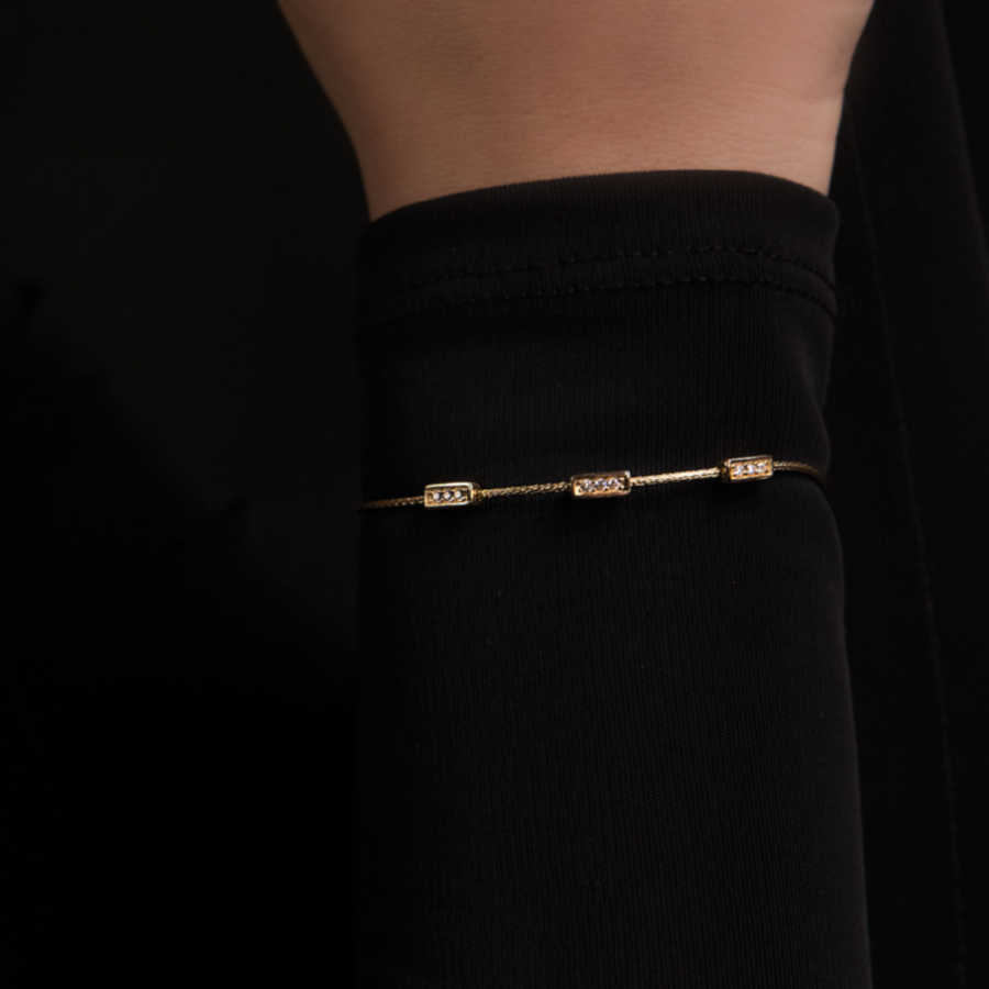 14 Carat Stone Bracelet