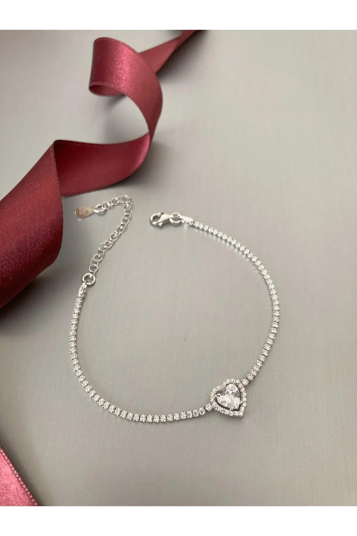 925 Silver | Silver Heart Waterway Bracelet