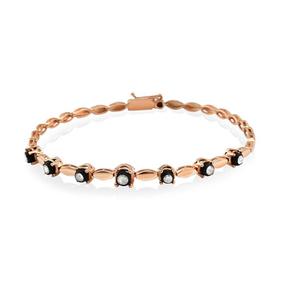 7 Stone Diamond Bracelet