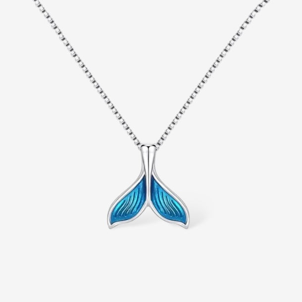 925 Silver | Whale Tail Necklace
