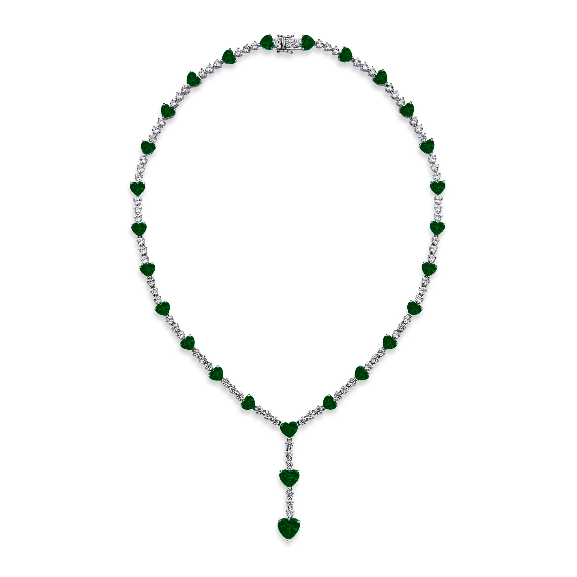 25 Carat Diamond Hybrid Gold Necklace