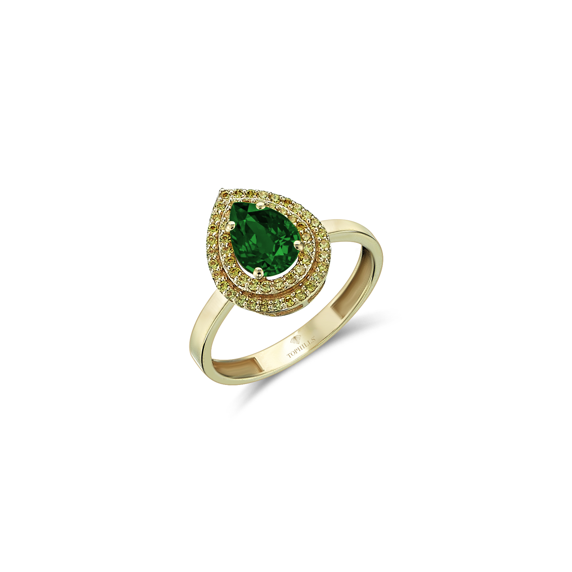 1.5 Carat Diamond Hybrid Gold Ring