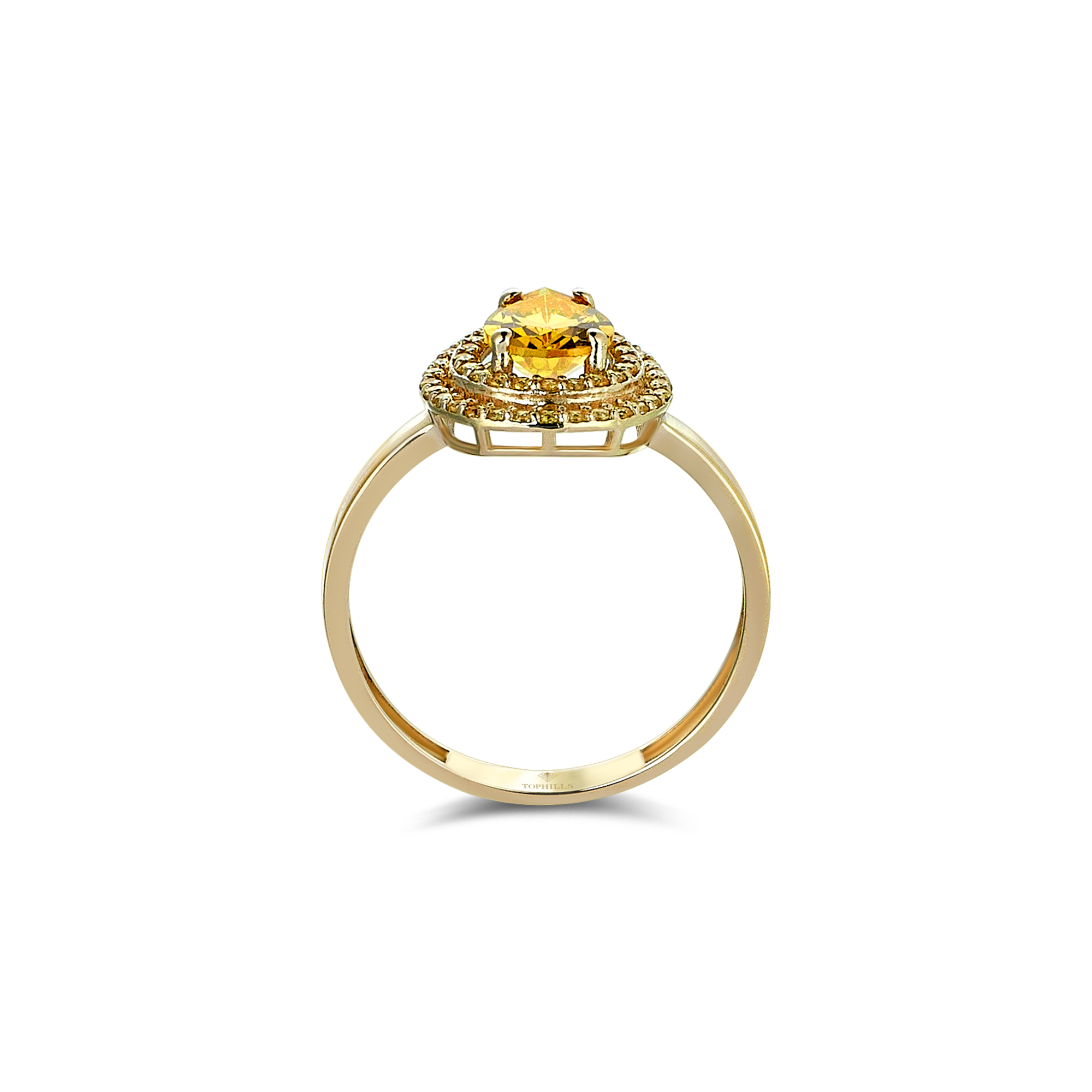 1.5 Carat Diamond Hybrid Gold Ring