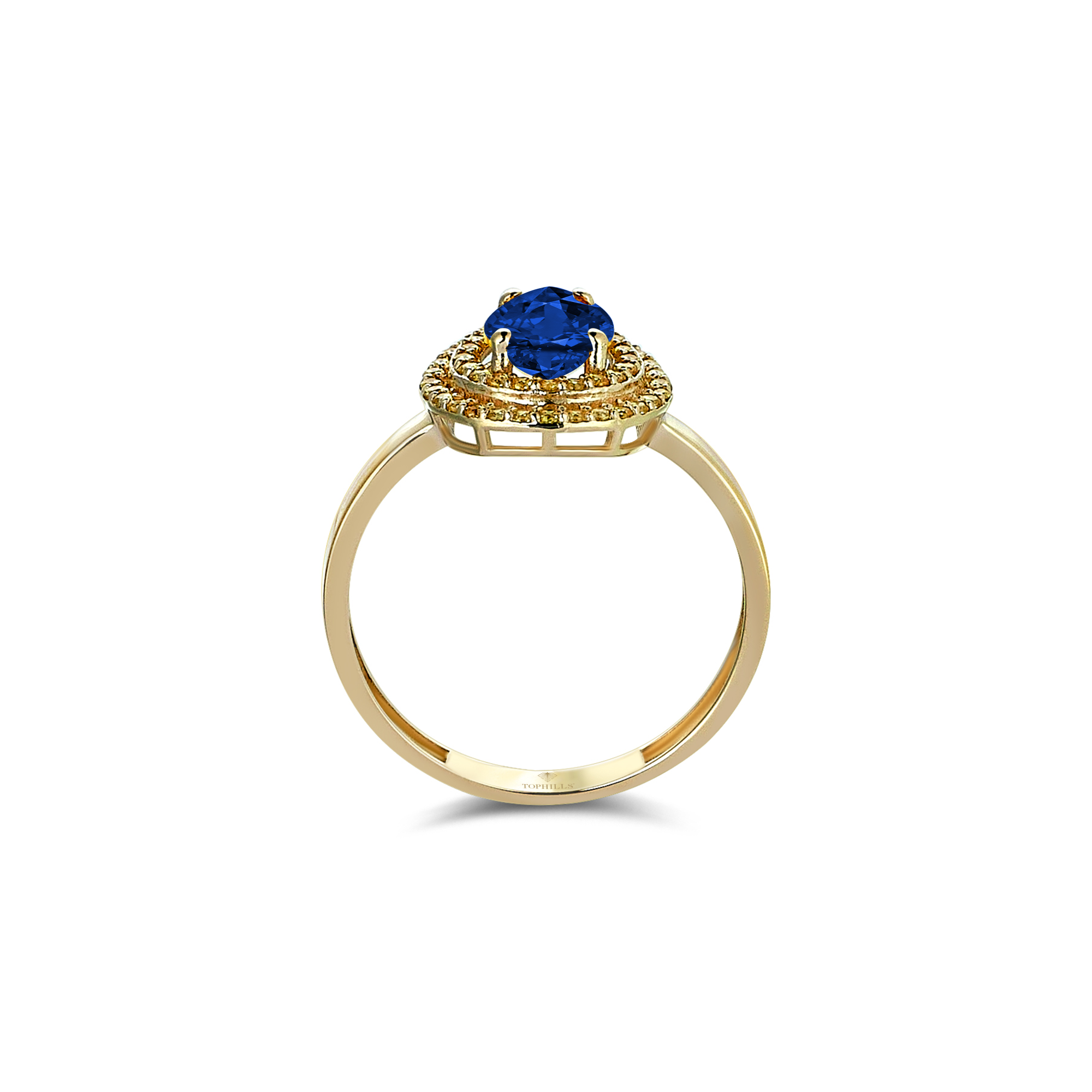 1.5 Carat Diamond Hybrid Gold Ring