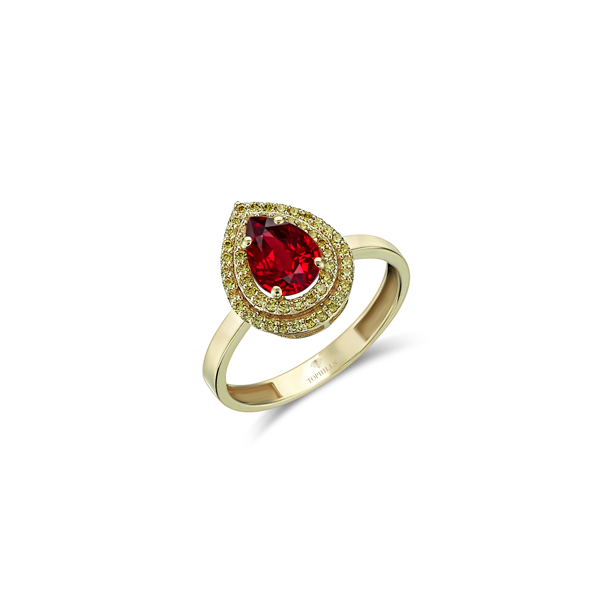 1.5 Carat Diamond Hybrid Gold Ring