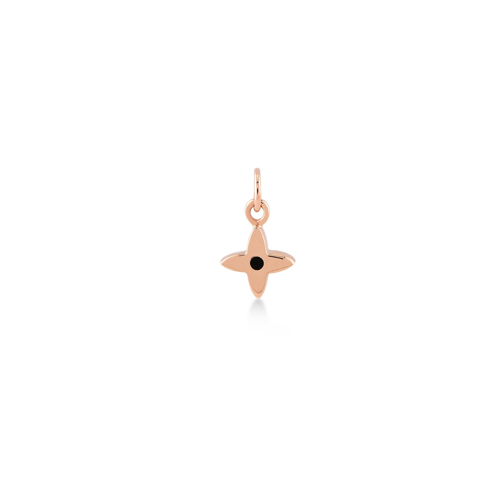 Enameled Star Gold Charm