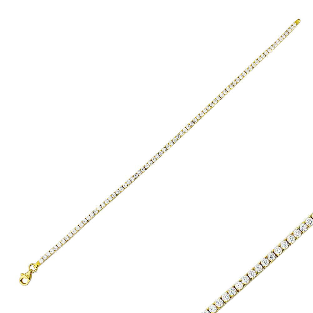Yellow Gold Waterway Bracelet