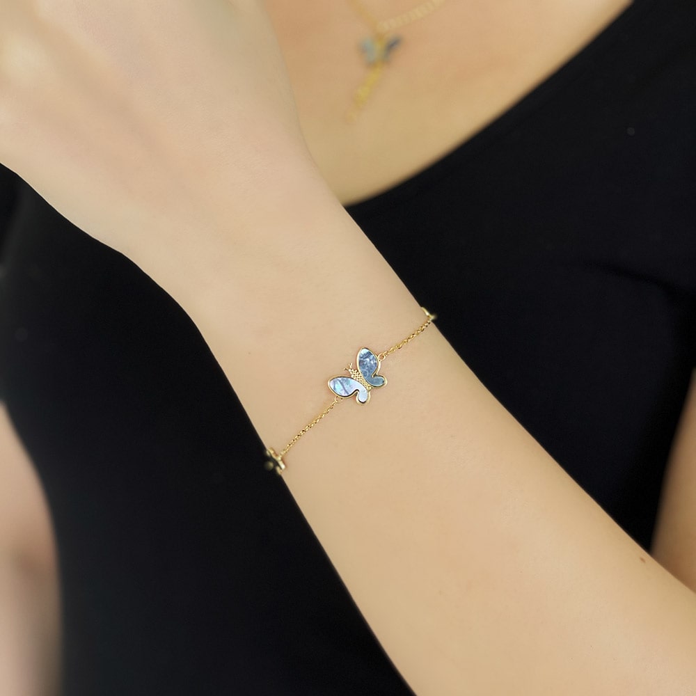 Vitalita Series Three Butterfly Bracelet
