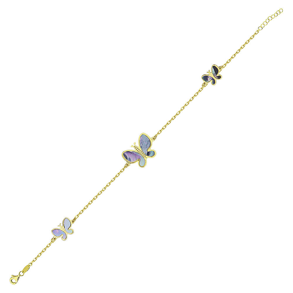 Vitalita Series Three Butterfly Bracelet