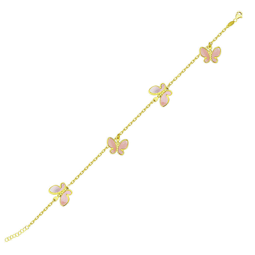 Vitalita Series Quadruple Butterfly Bracelet