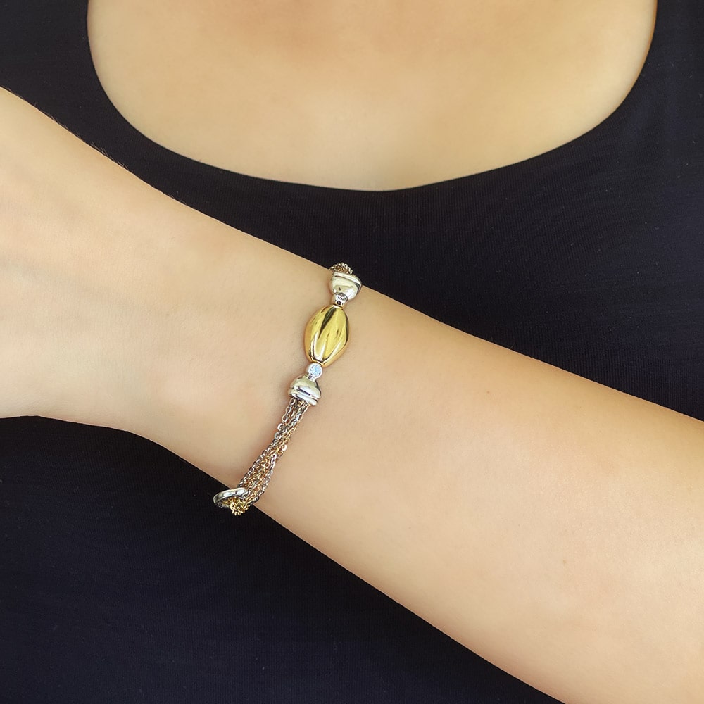 Special Design Chain Detailed Bracelet