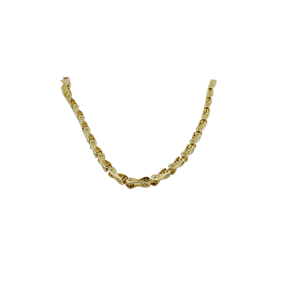 14K Yellow Gold Casual Women's Bracelet