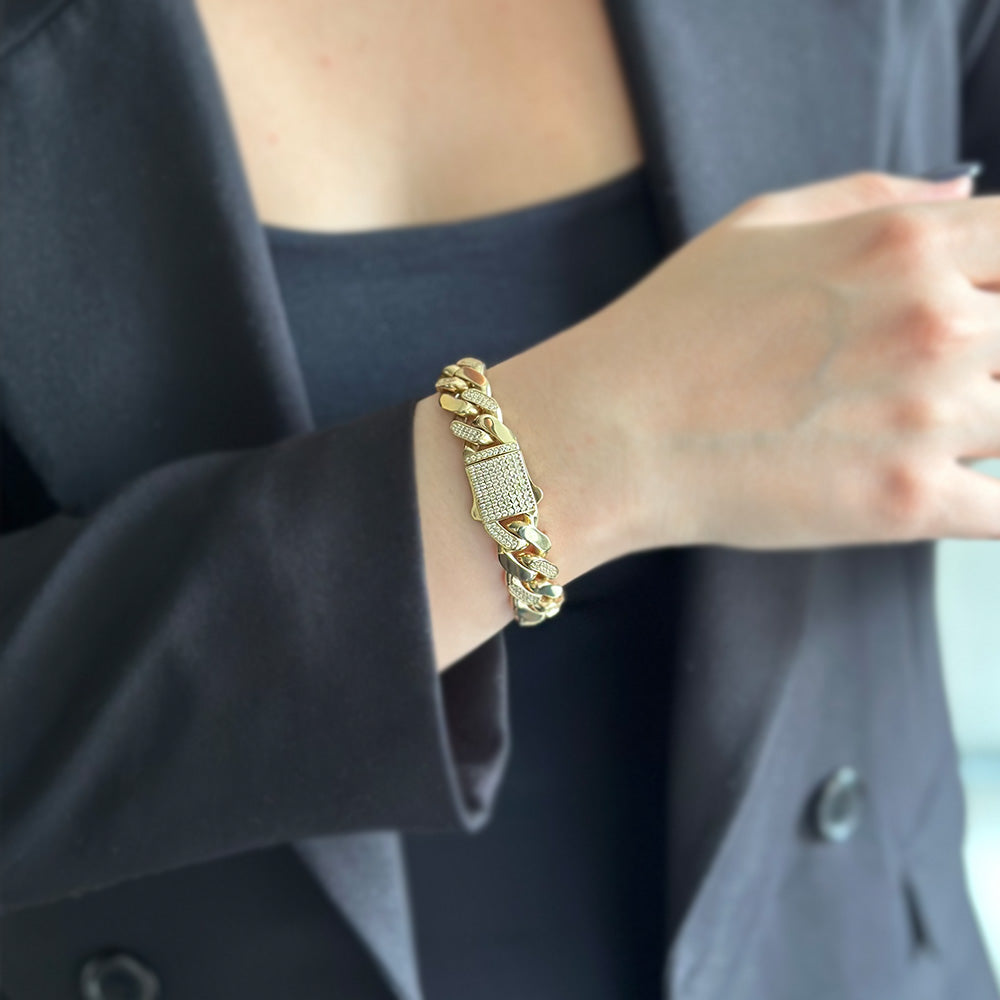 Stone Chain Bracelet