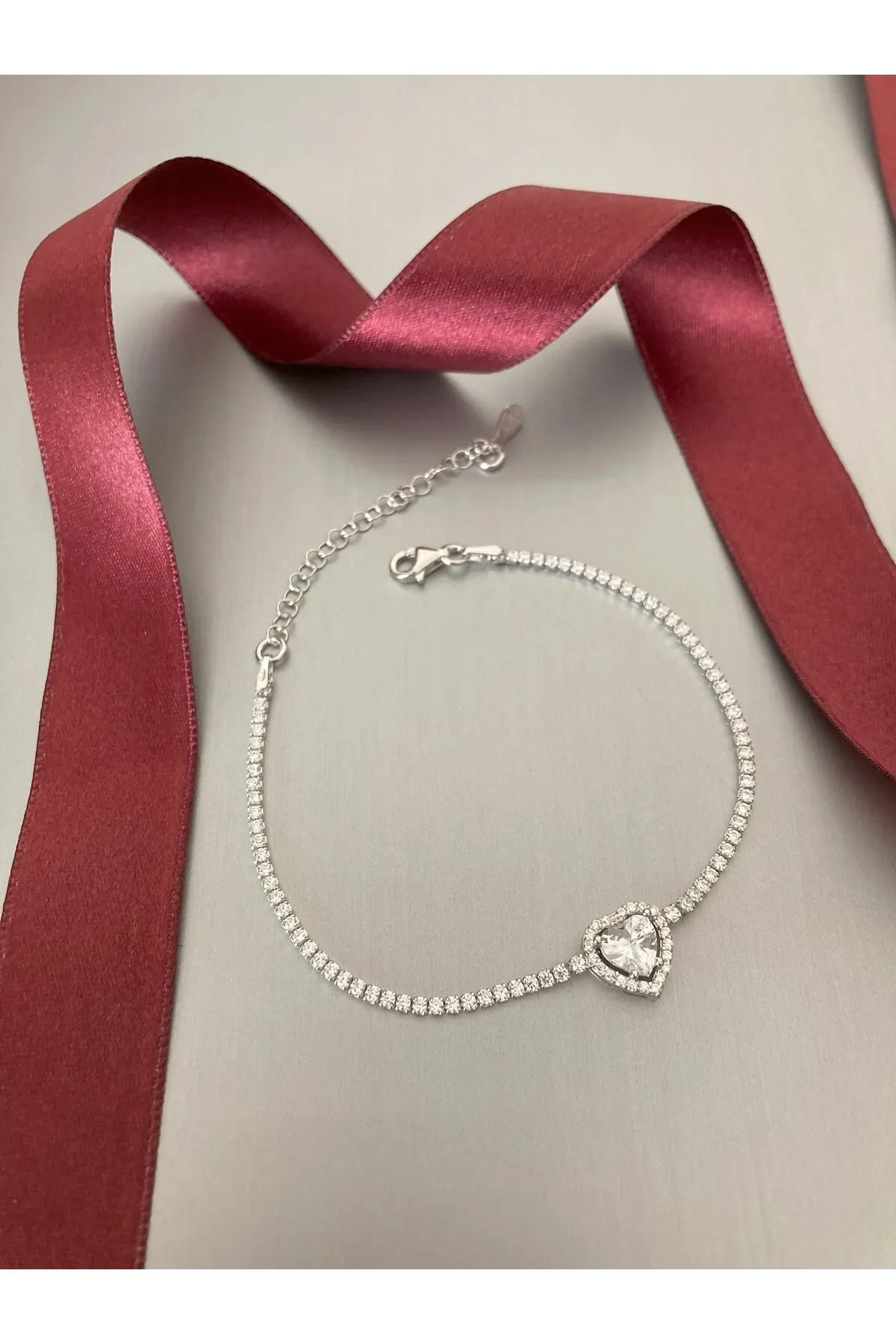 925 Silver | Silver Heart Waterway Bracelet