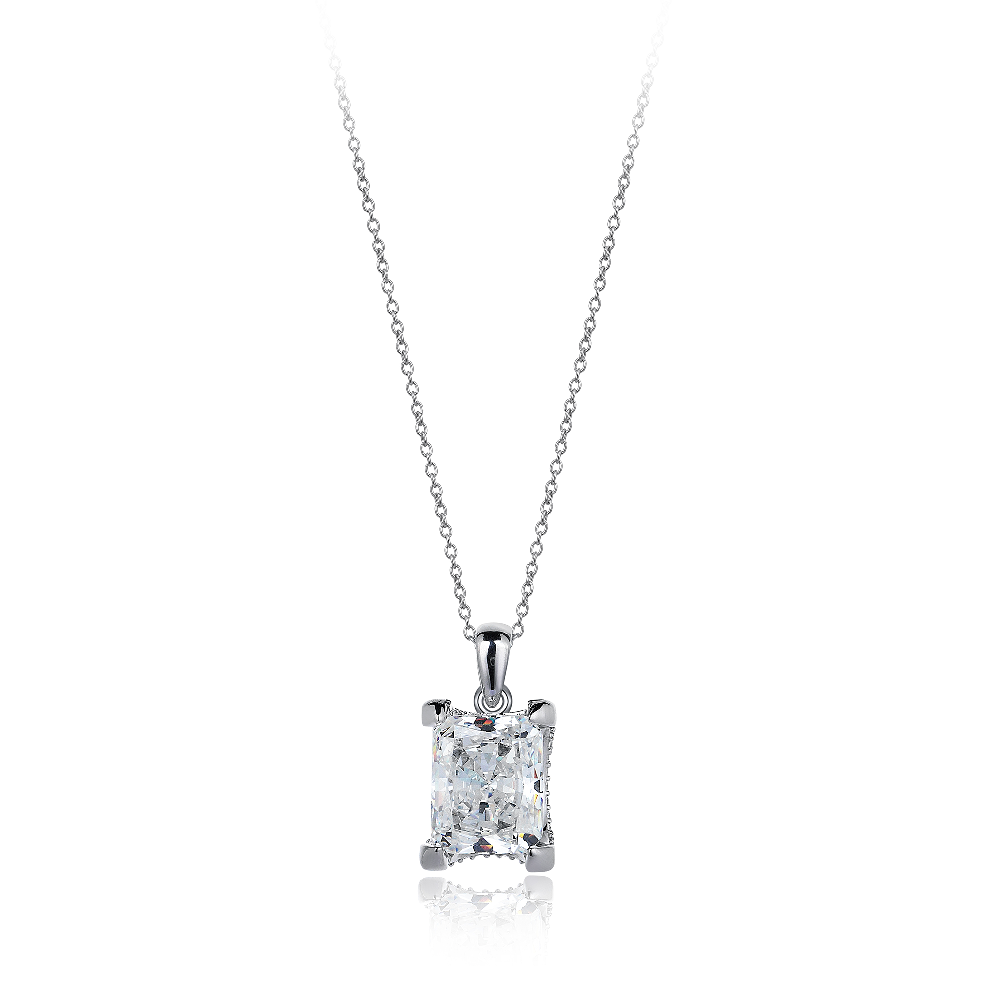 5 Carat Diamond Hybrid Gold Necklace Super Offer Price