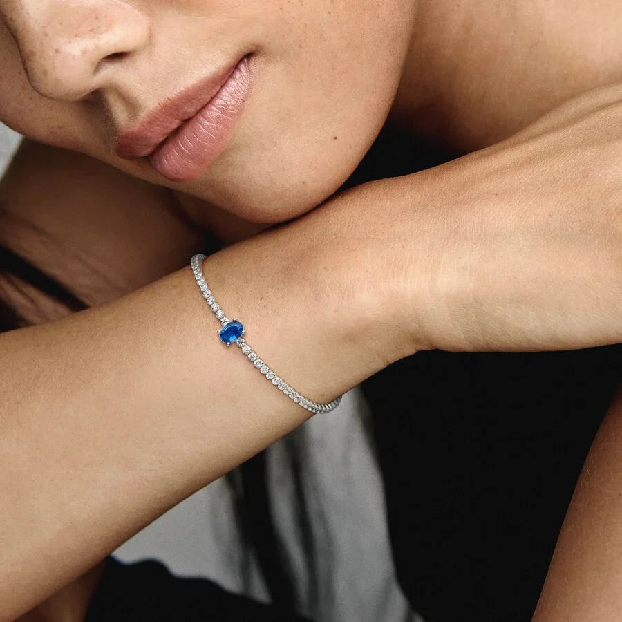 Sparkling Pavé Tennis Bracelet