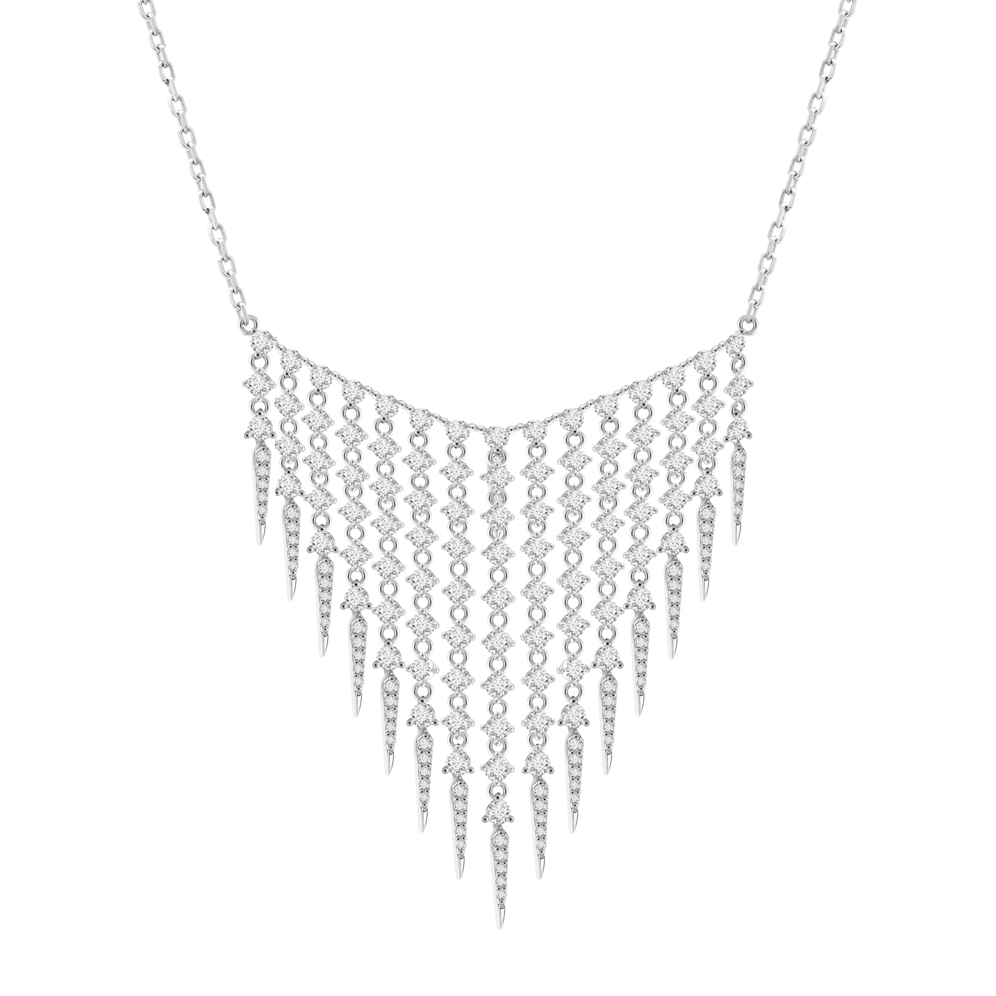 Best Friend Palmetto Diamond Necklace