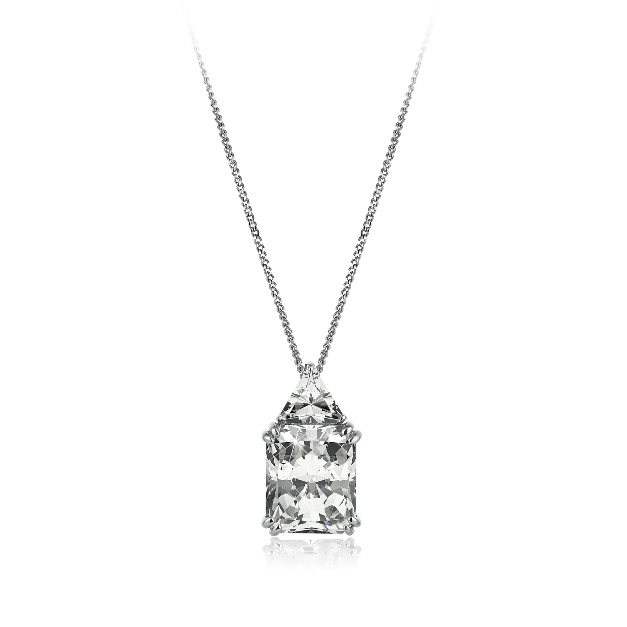 Diamond Hybrid Gold Balance Necklace