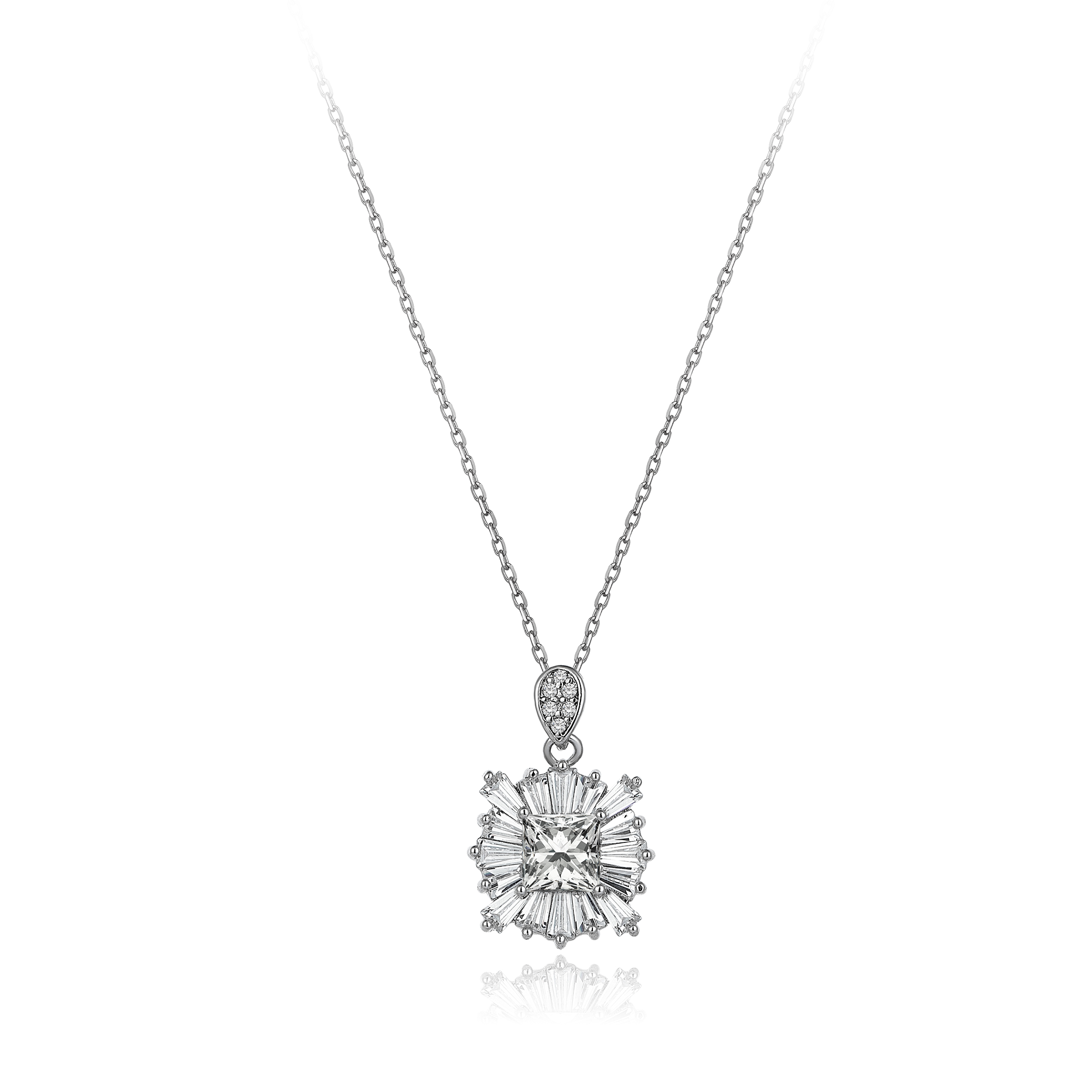 2 Carat Diamond Hybrid Gold Necklace Super Offer Price